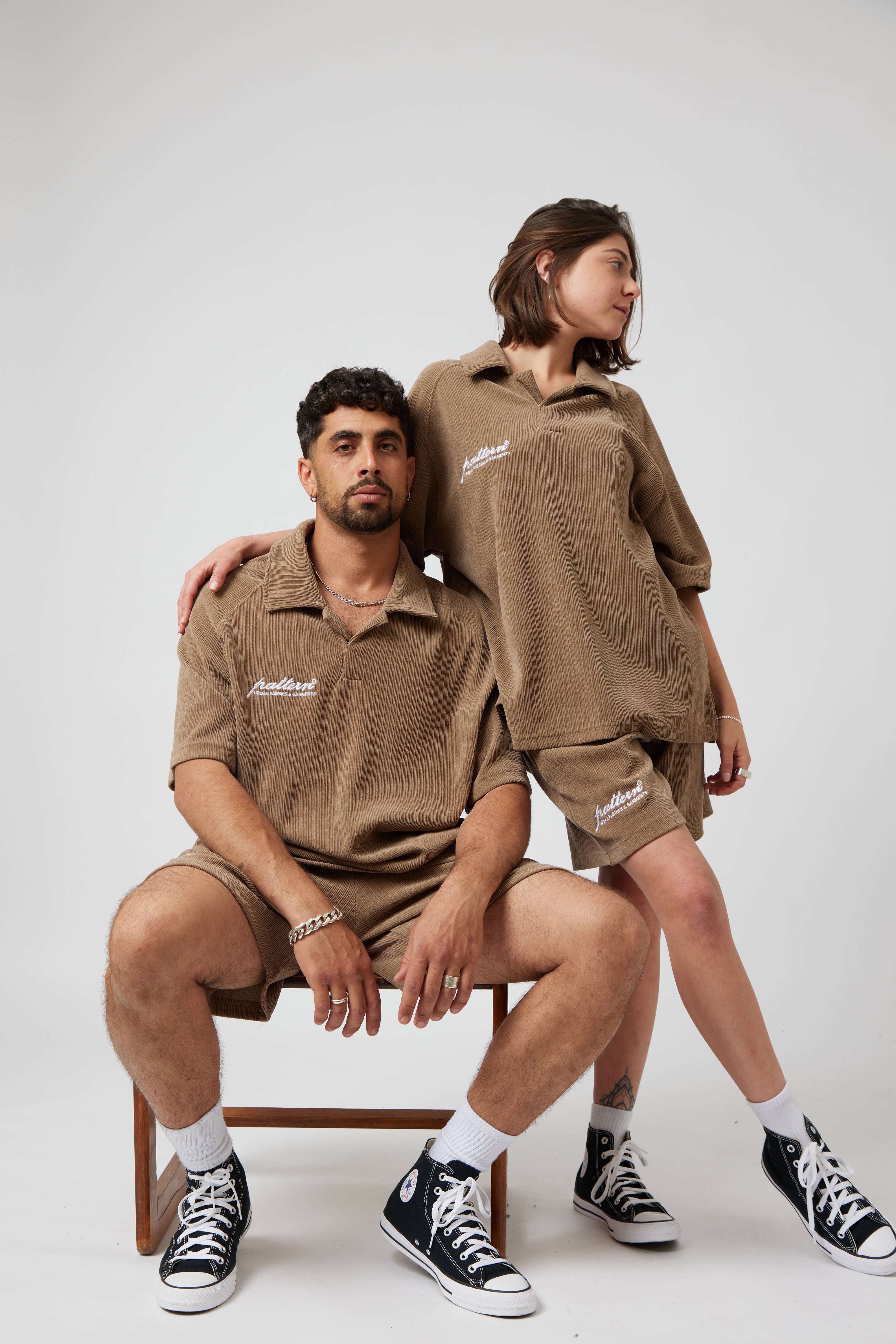 Soft Corduroy Polo Shirt