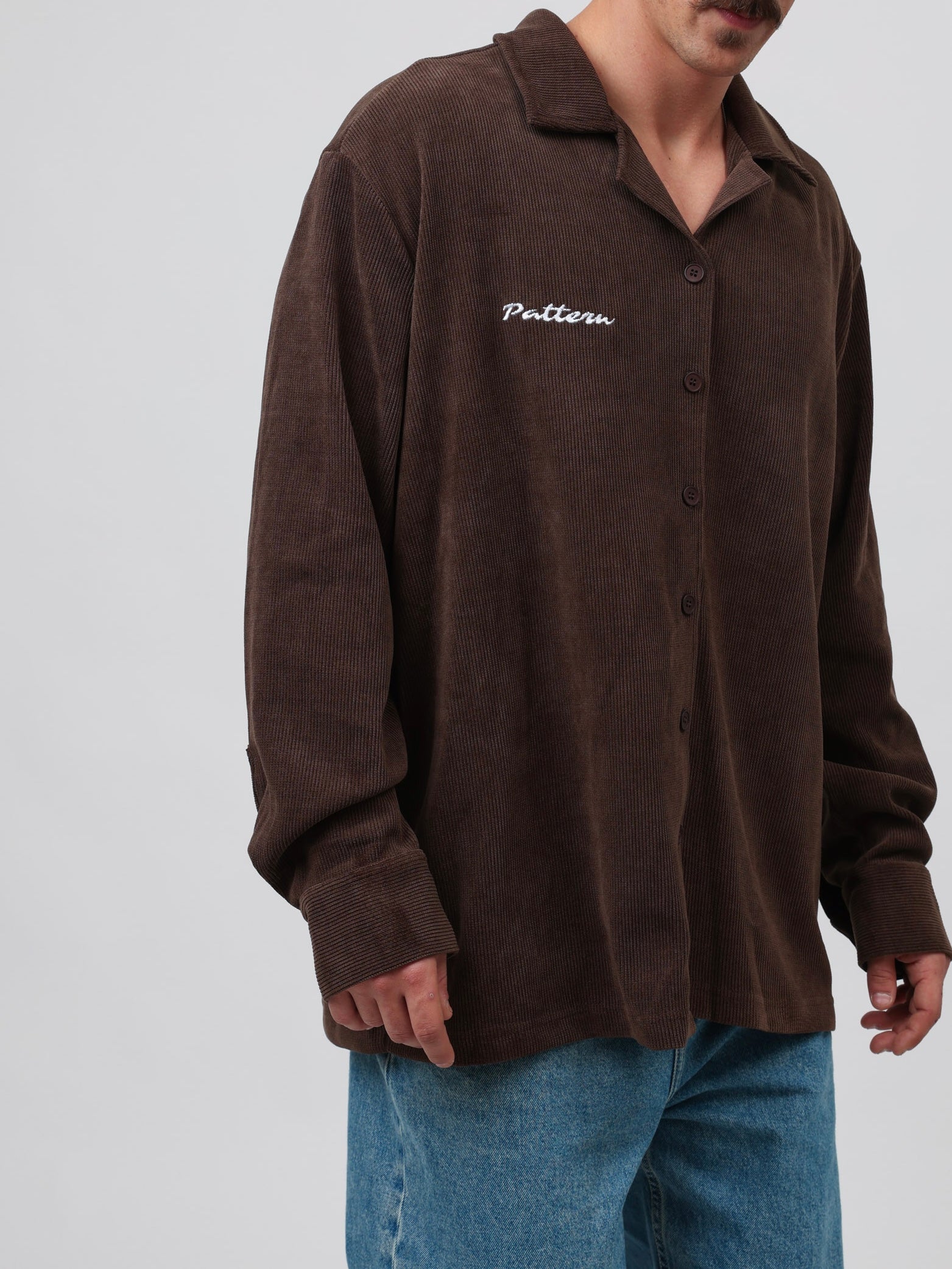 Oversized Long Buttoned Shirt