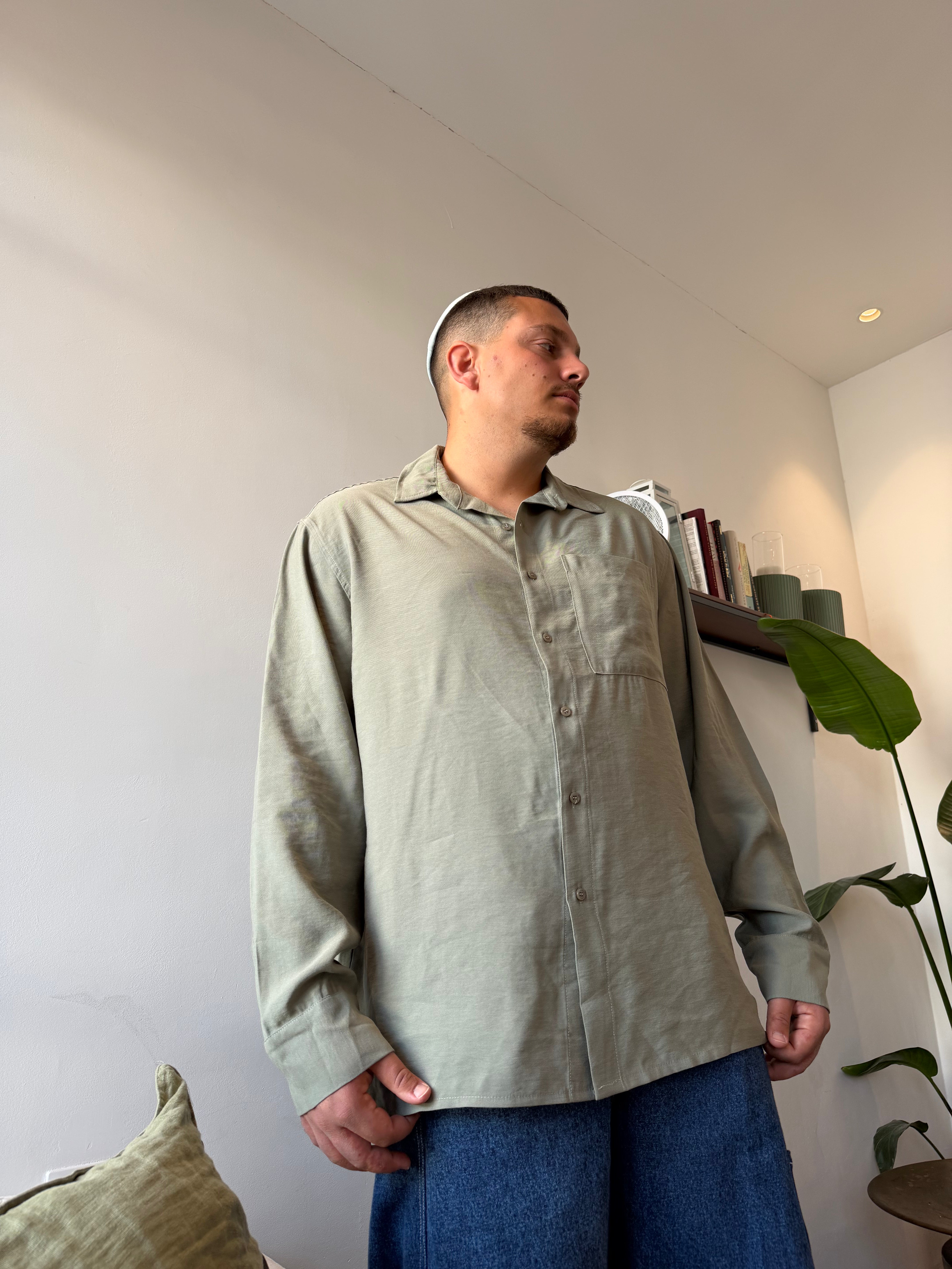 Long Buttoned Shirt