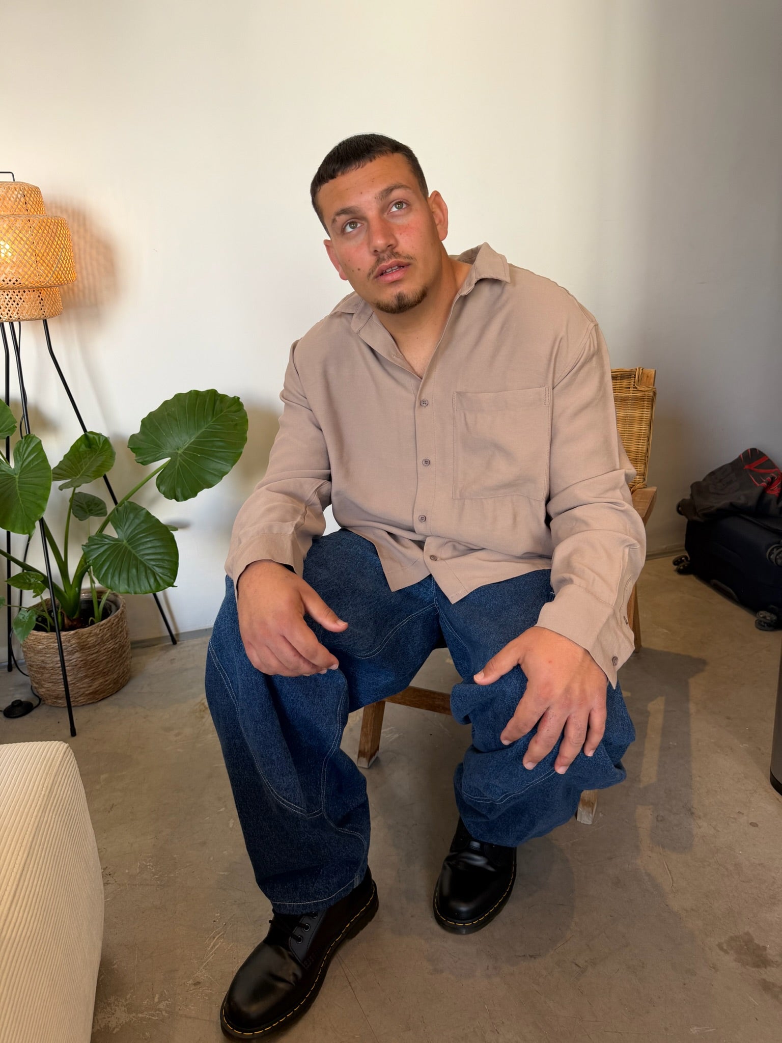 Long Buttoned Shirt