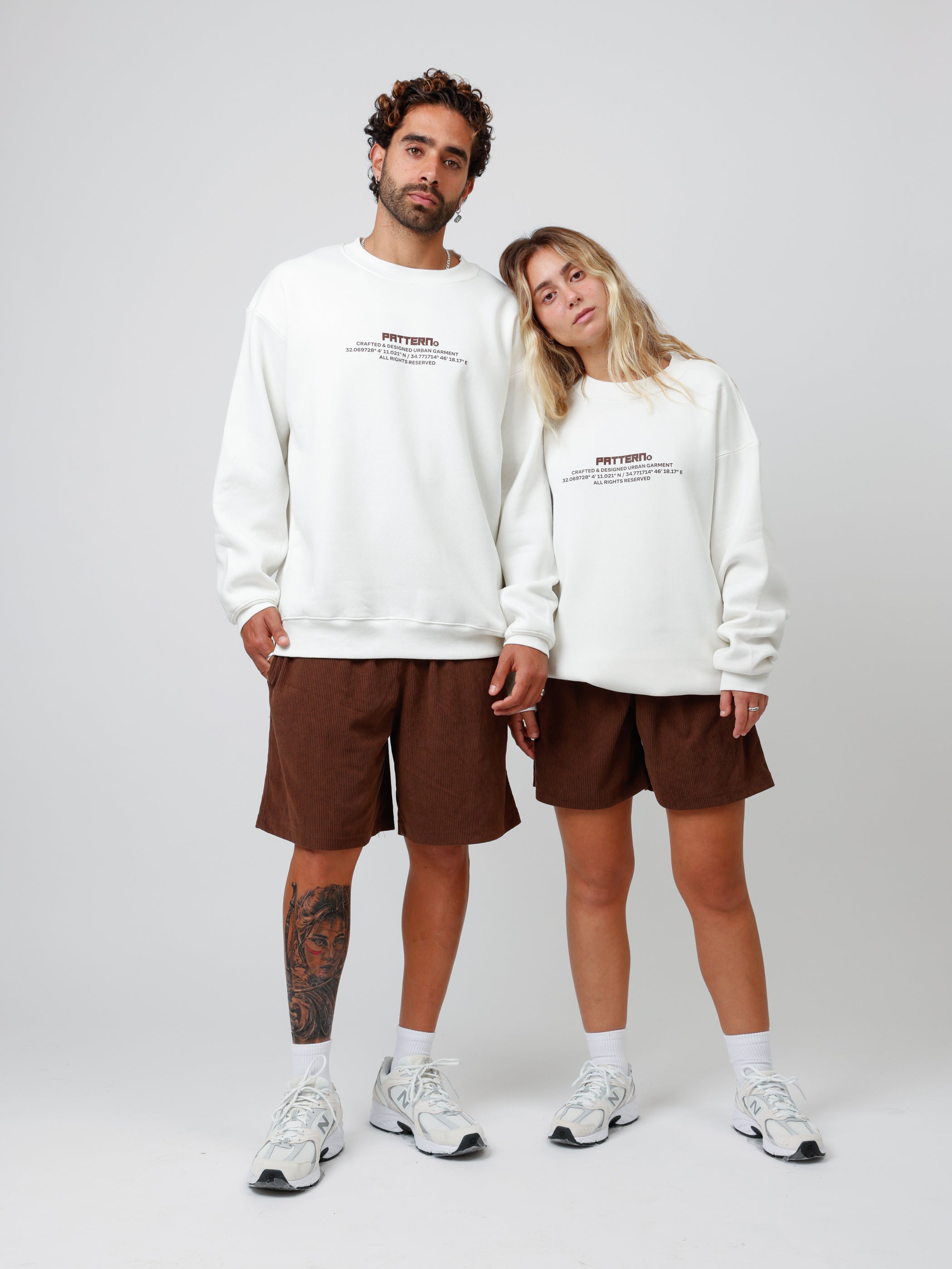 Coordinates Cream Crewneck