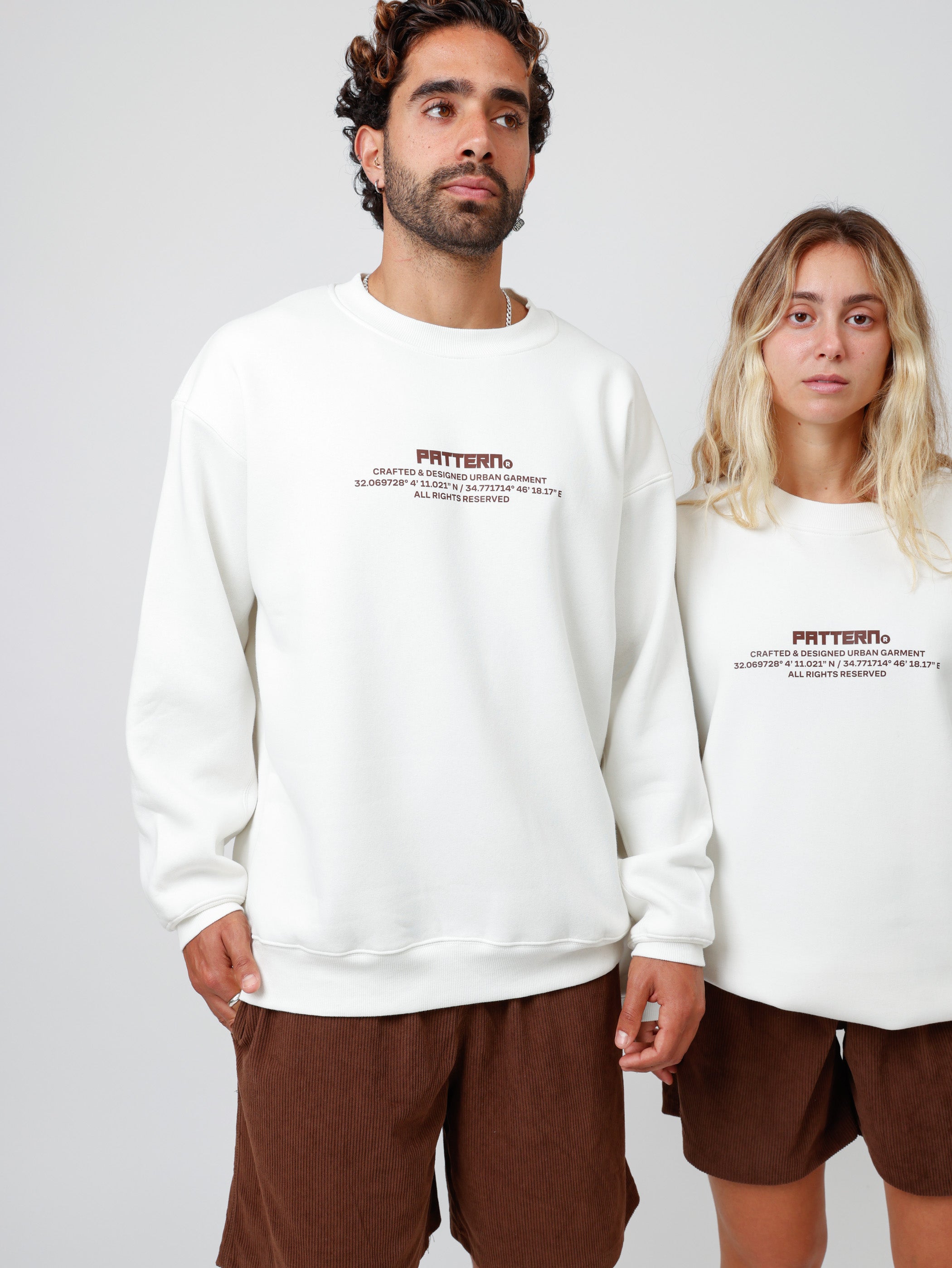 Coordinates Cream Crewneck