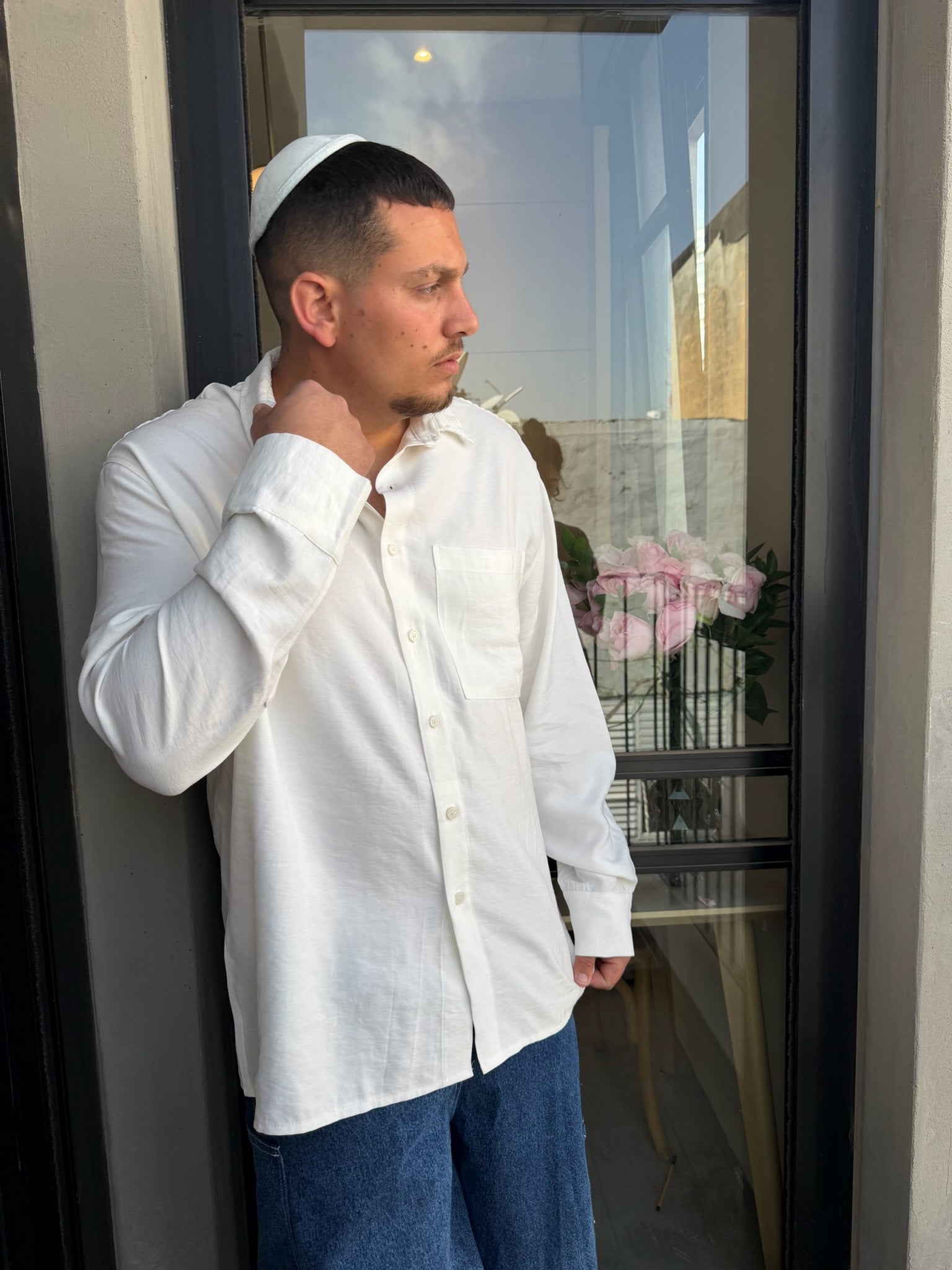 Long Buttoned Shirt