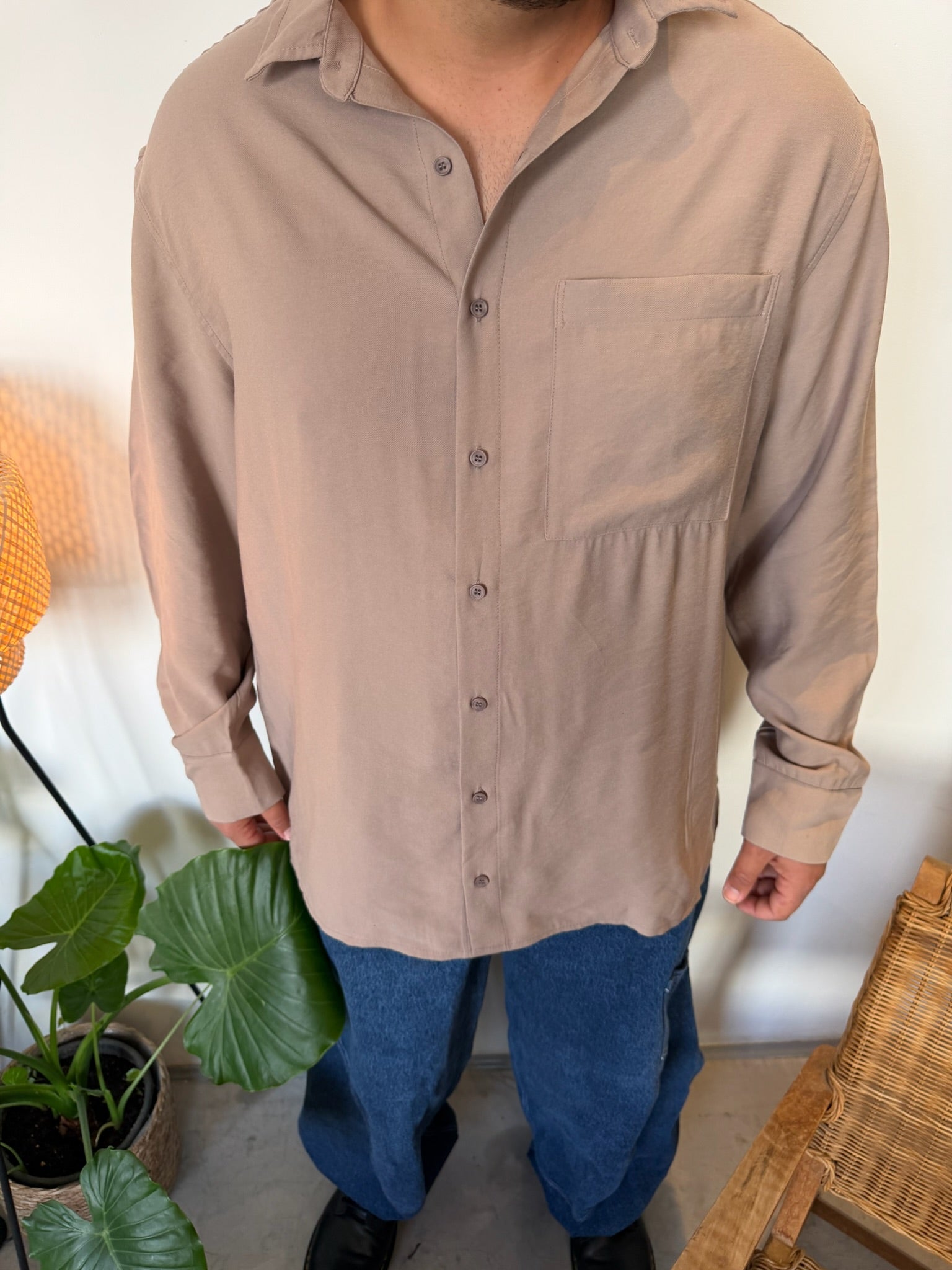 Long Buttoned Shirt