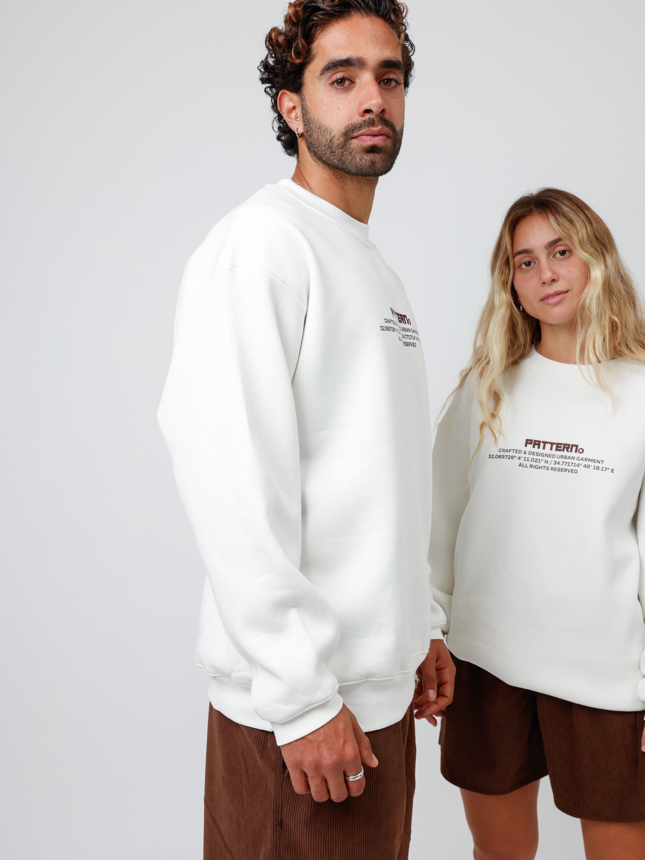 Coordinates Cream Crewneck
