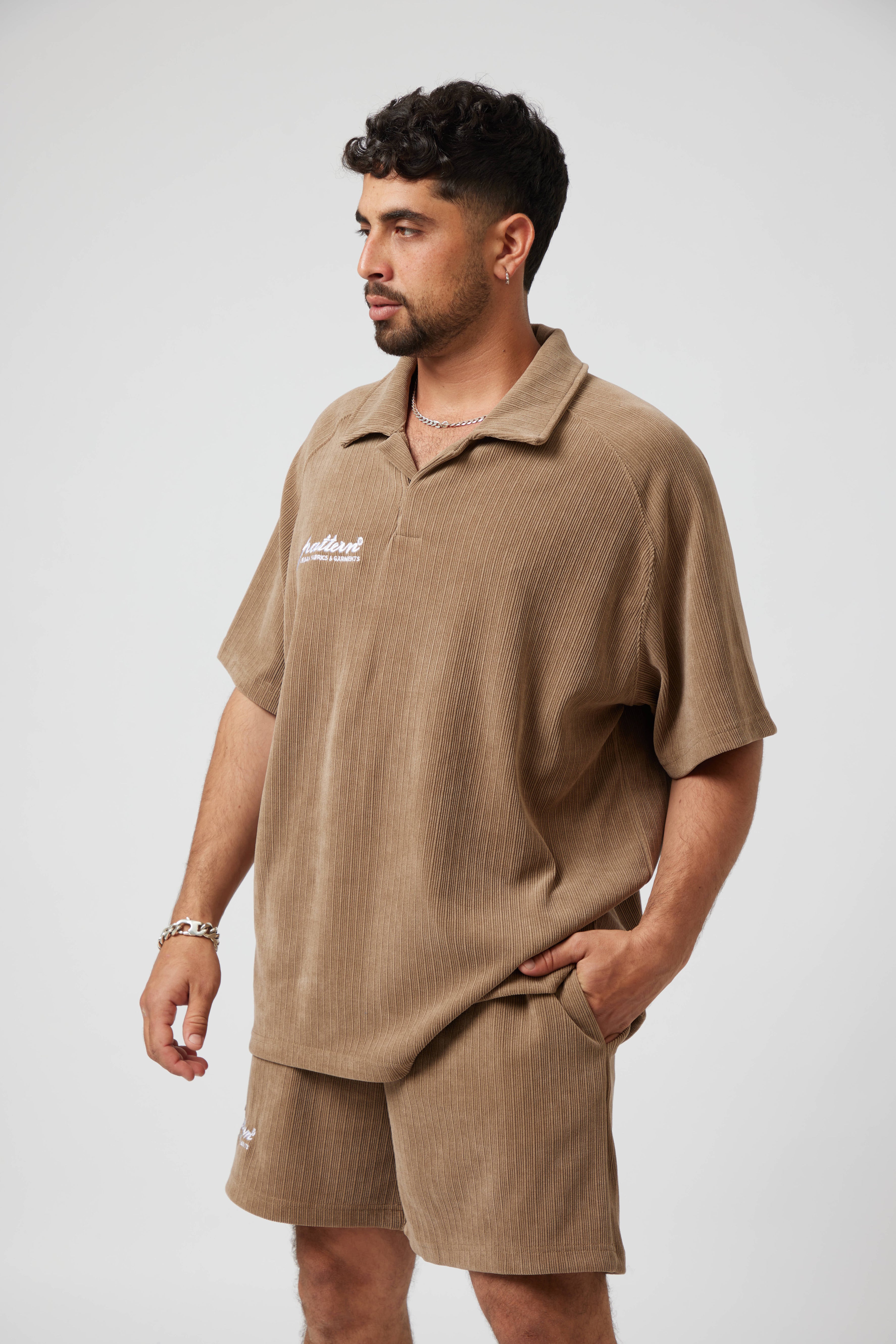 Soft Corduroy Boxing Shorts