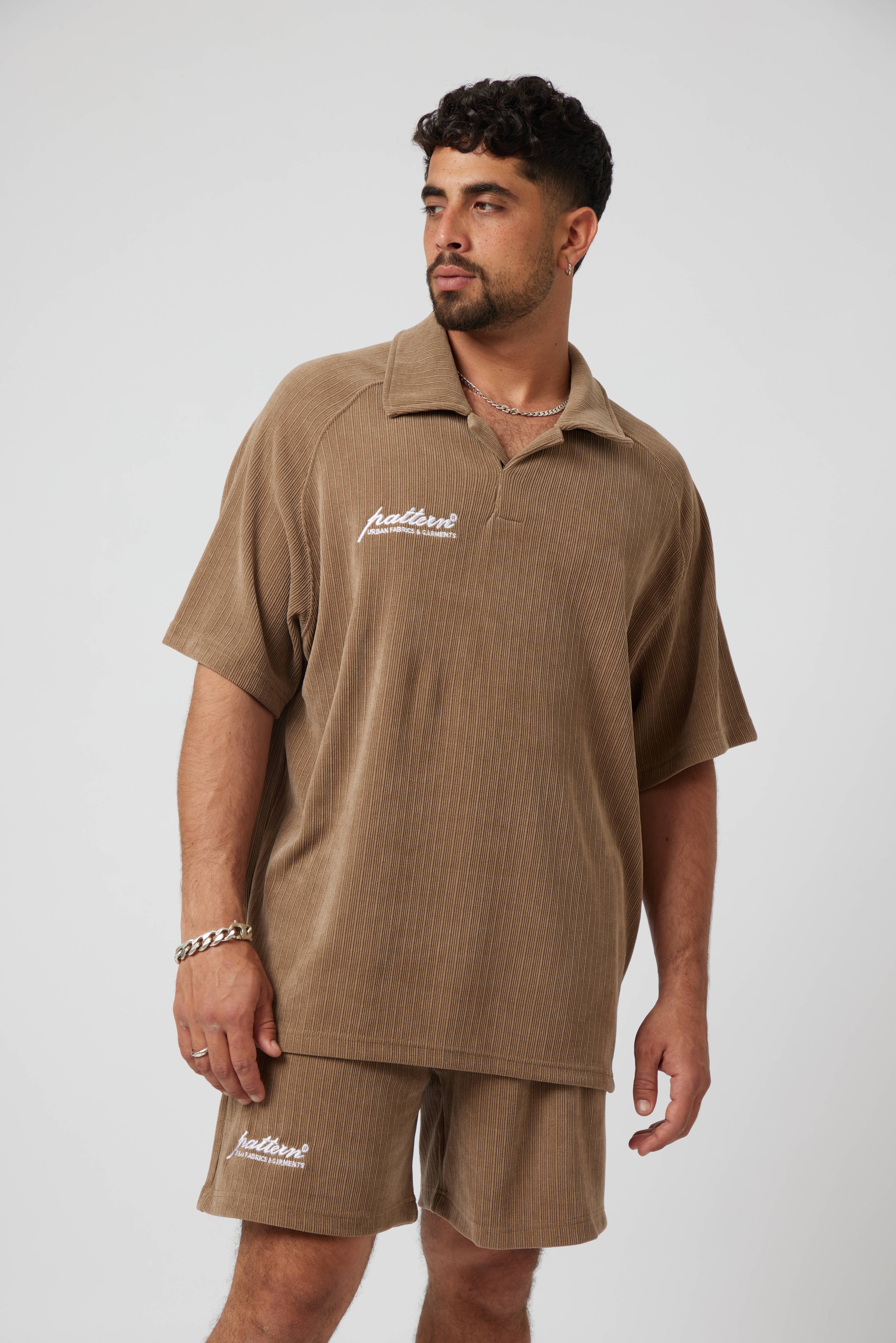 Soft Corduroy Polo Shirt