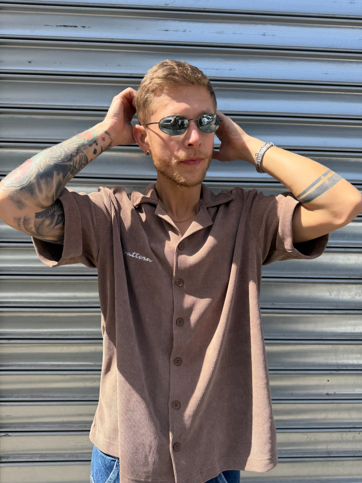 OVERSIZED BUTTONED SHIRT