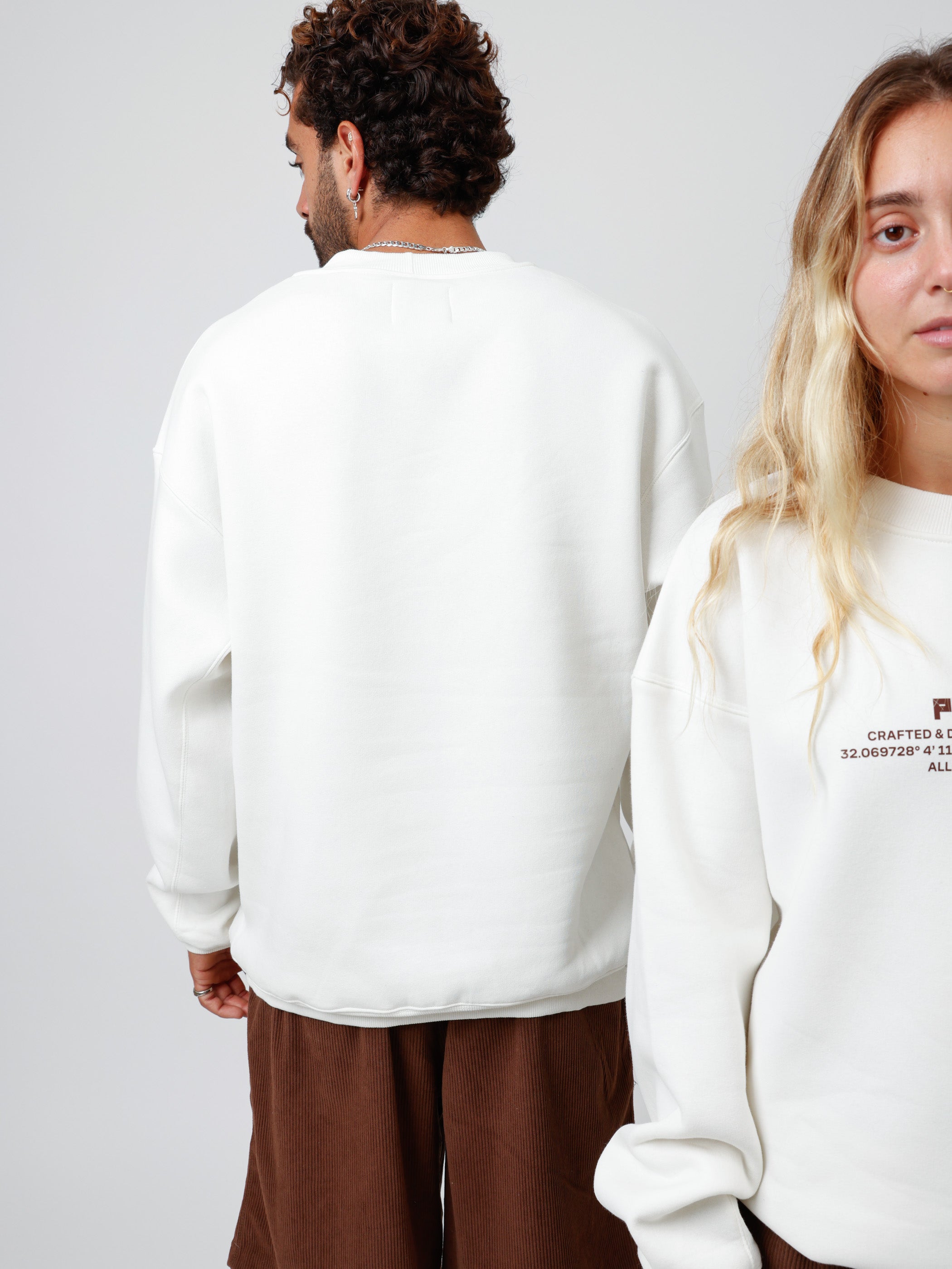Coordinates Cream Crewneck