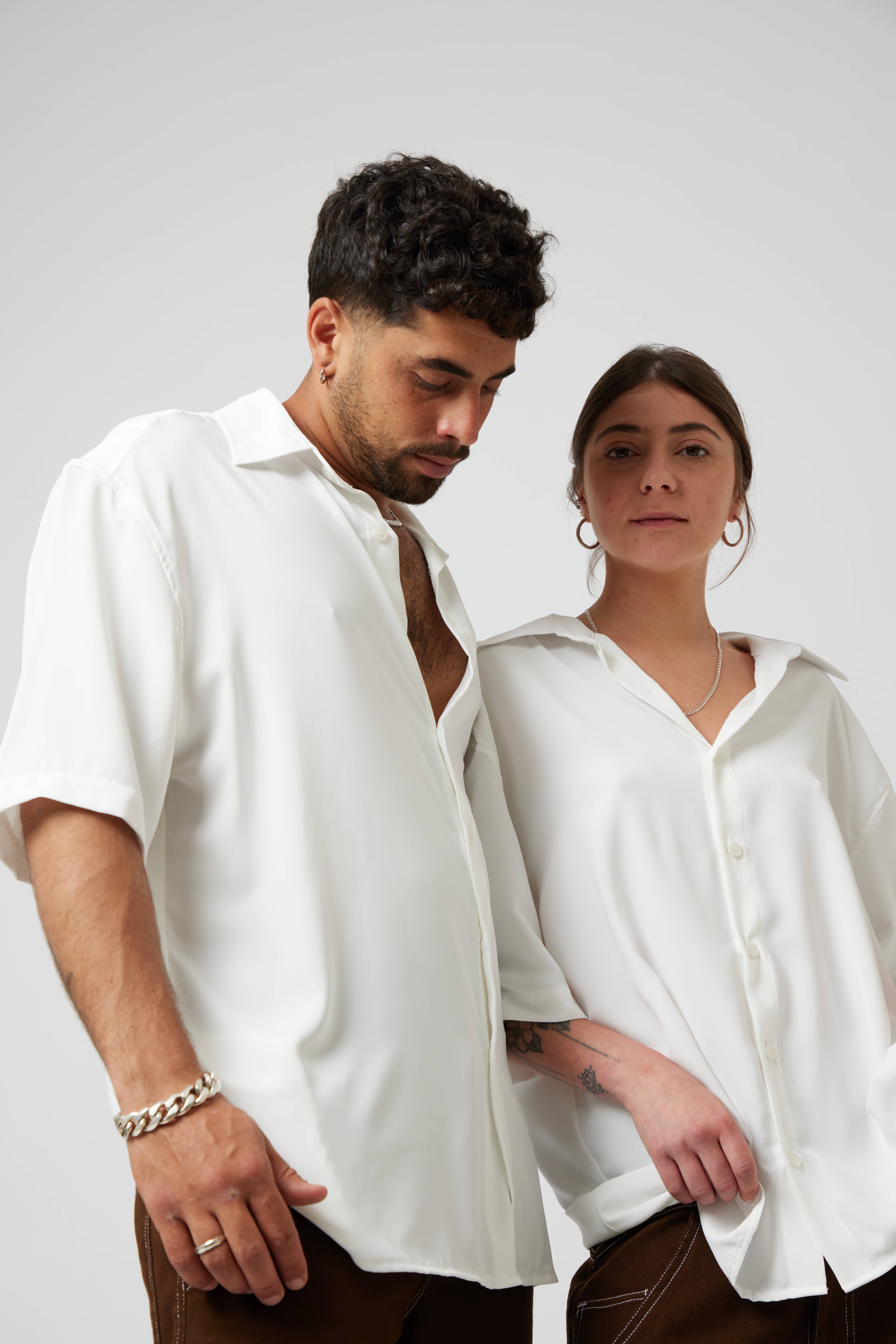 Oversized Classic Buttoned Shirt