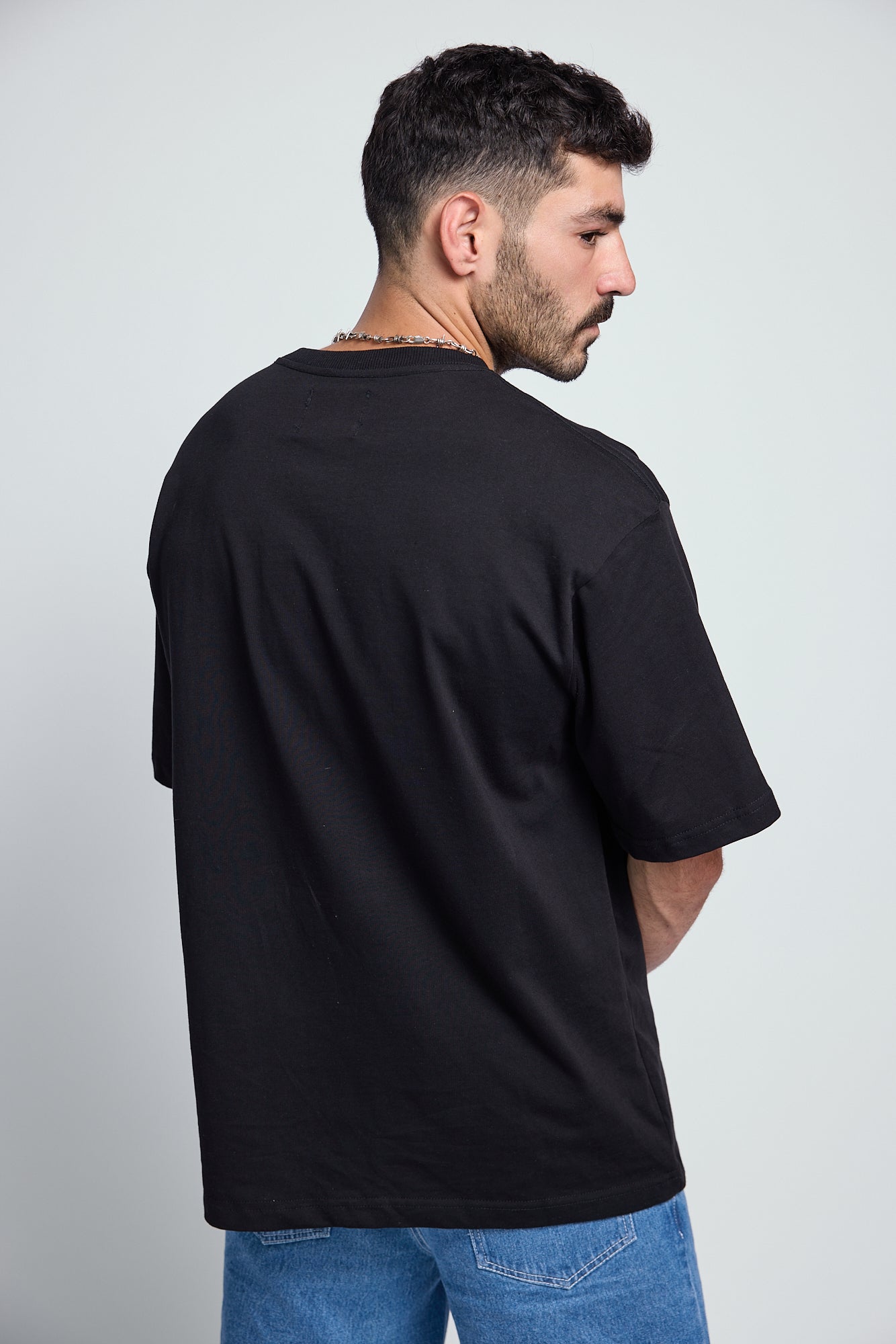 Logo Drop Embroidery T-shirt