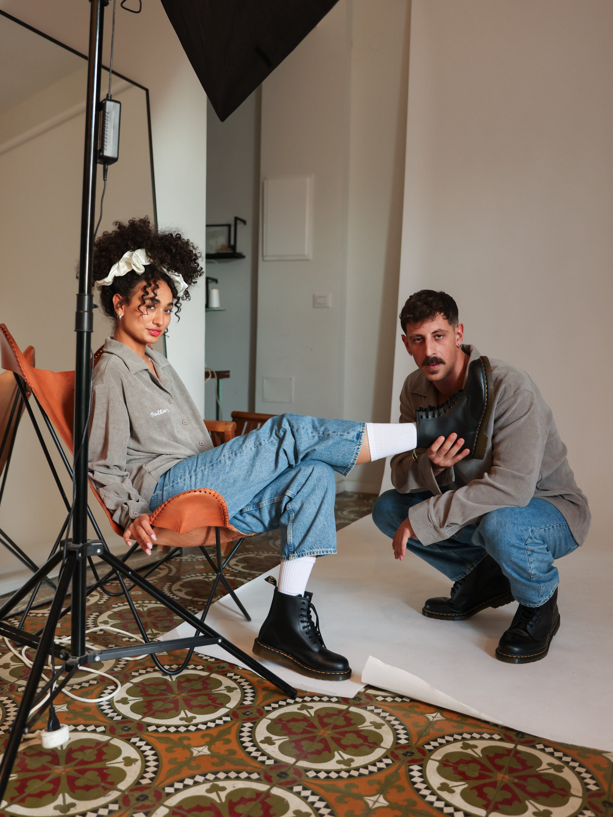 Oversized Long Buttoned Shirt