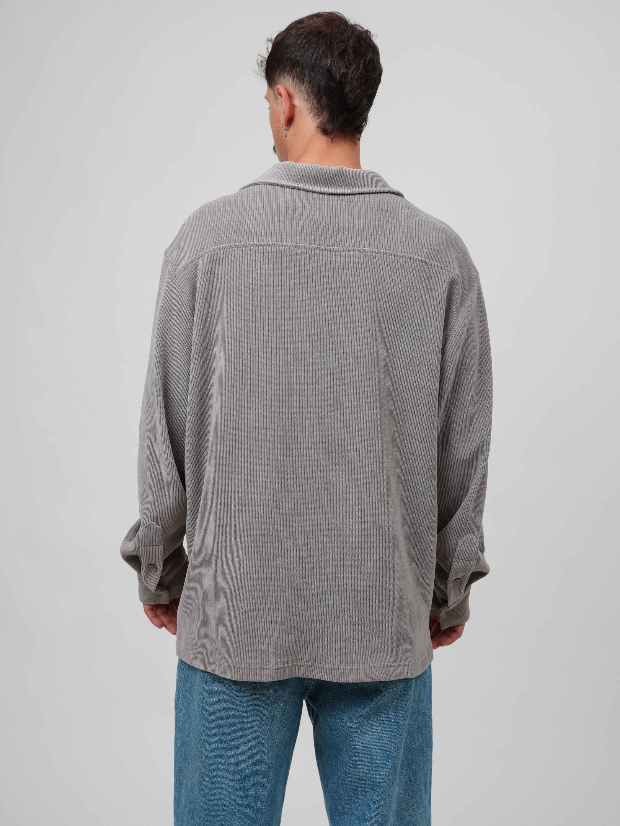 Oversized Long Buttoned Shirt