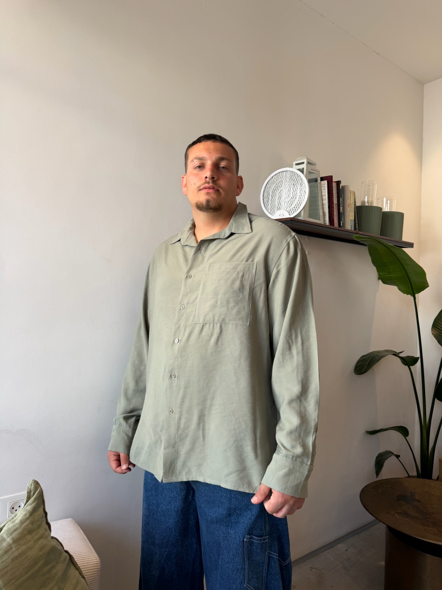 Long Buttoned Shirt