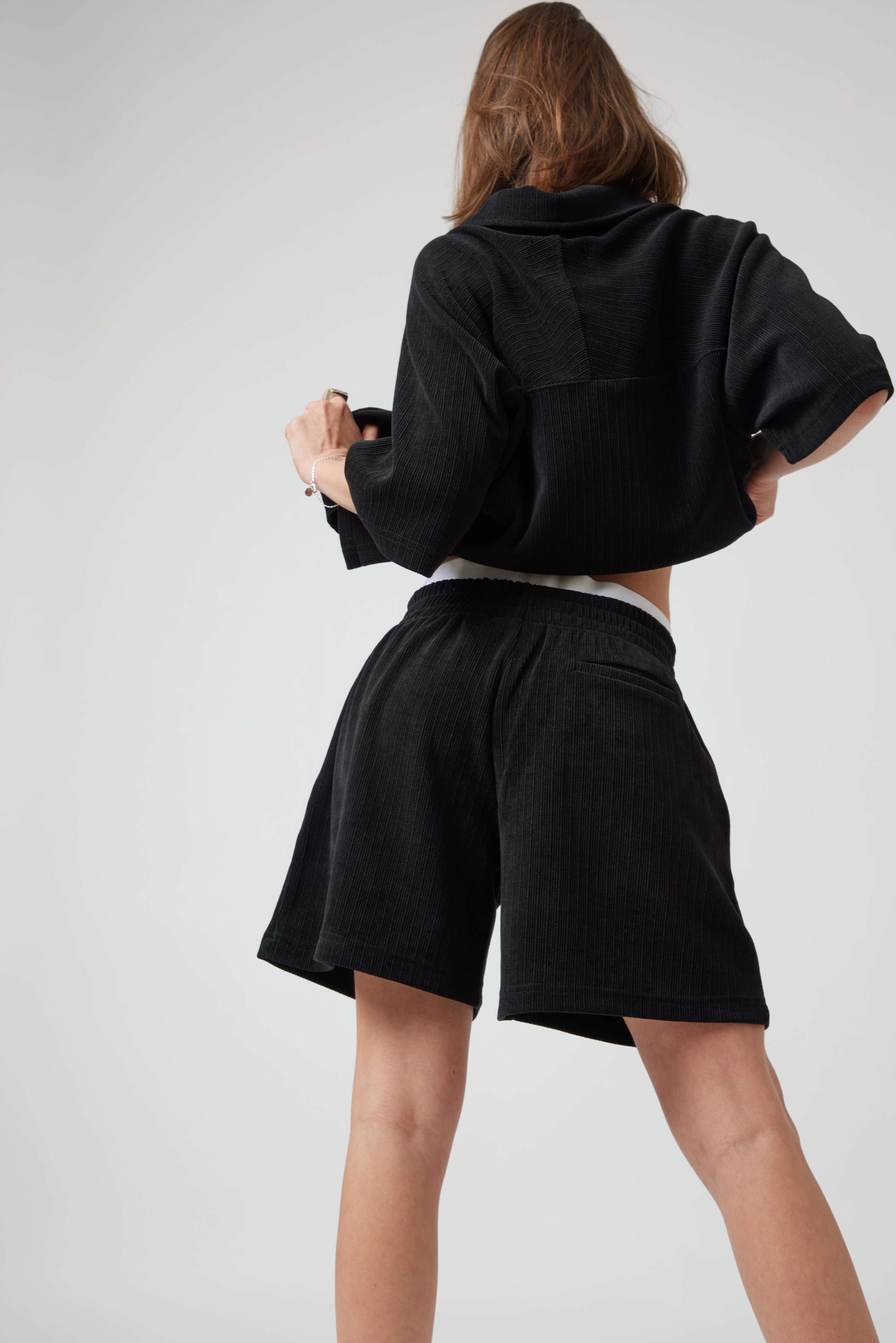 Soft Corduroy Boxing Shorts