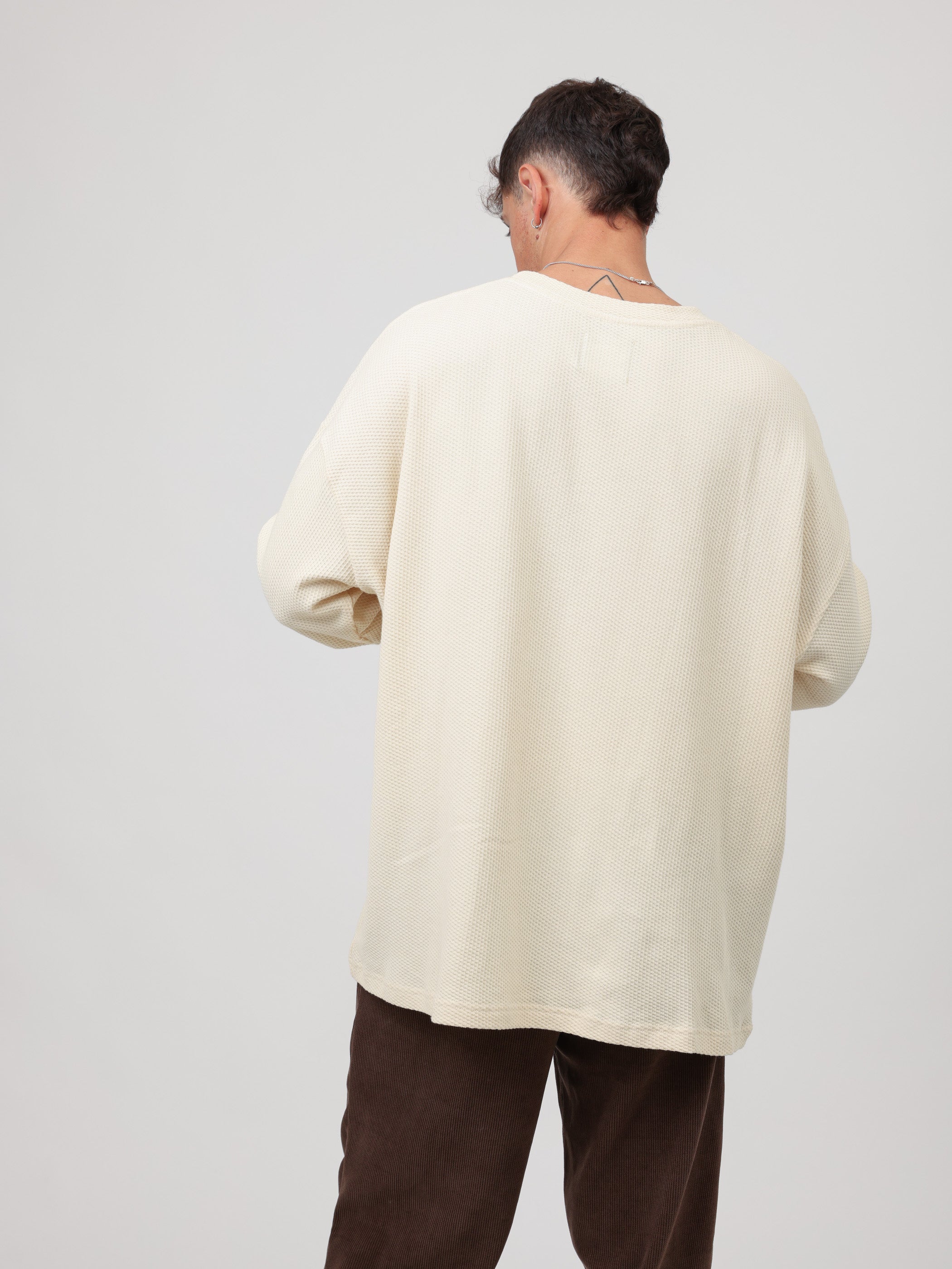 Long Waffle Shirt