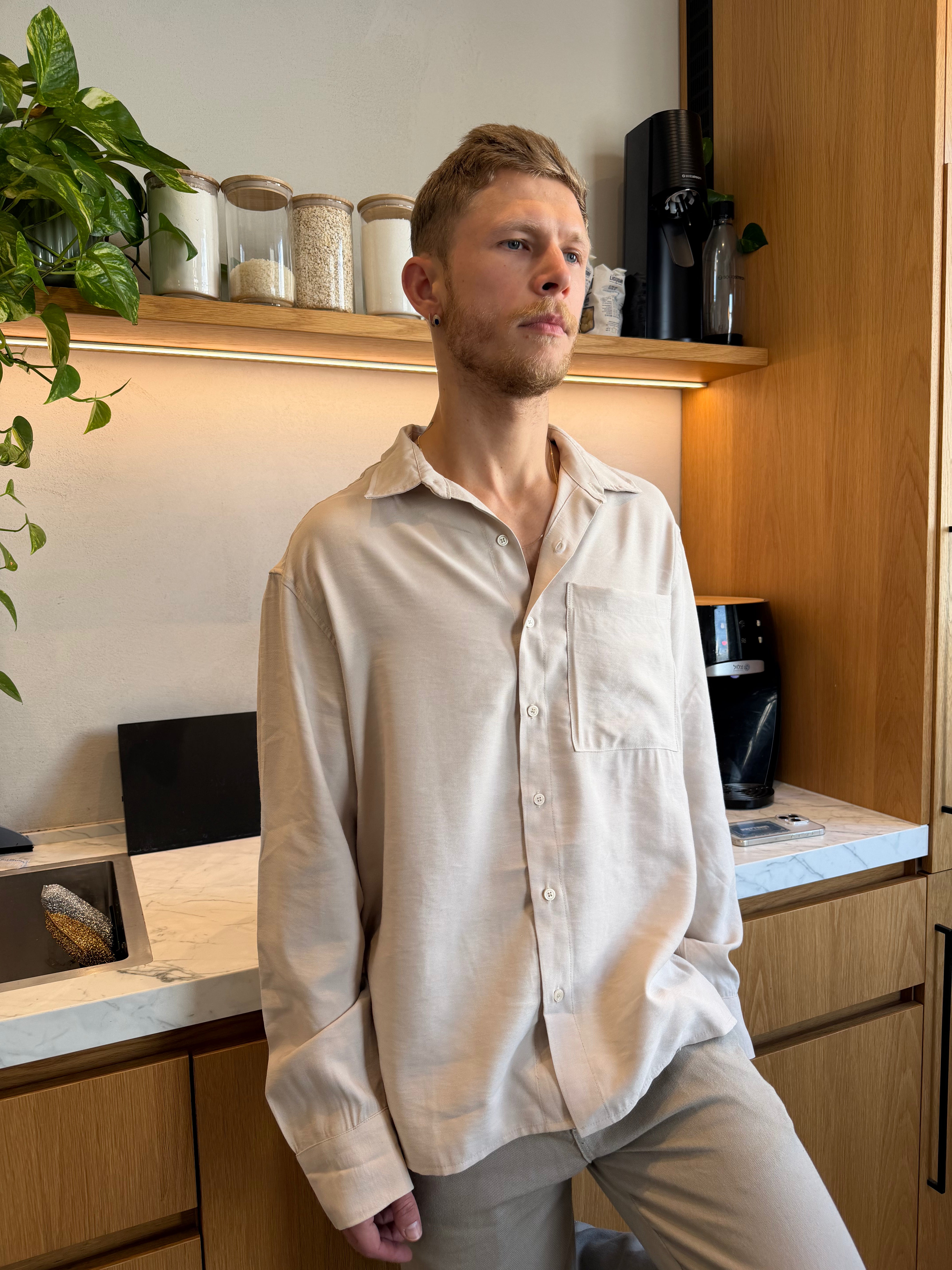 Long Buttoned Shirt