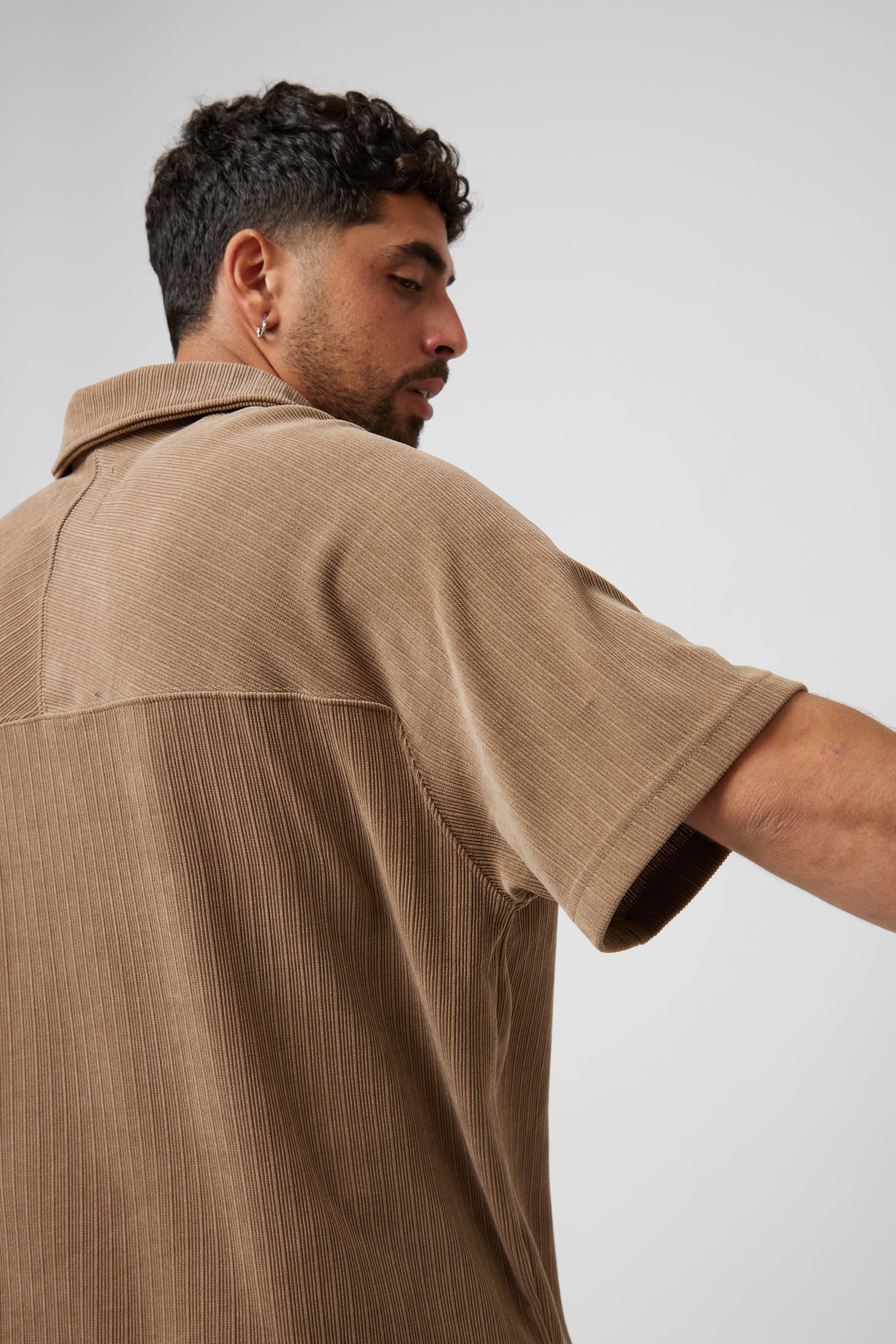 Soft Corduroy Polo Shirt