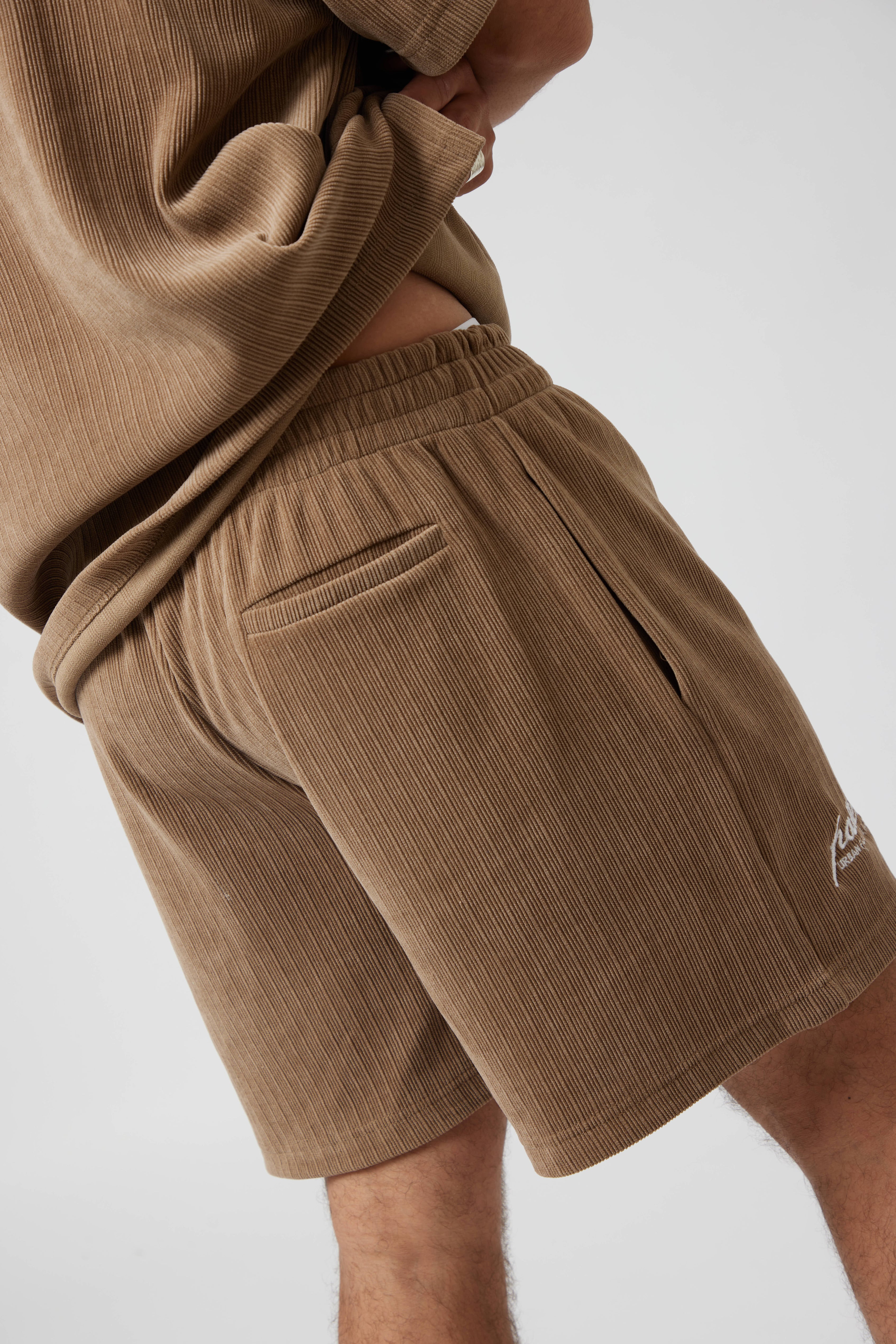 Soft Corduroy Boxing Shorts