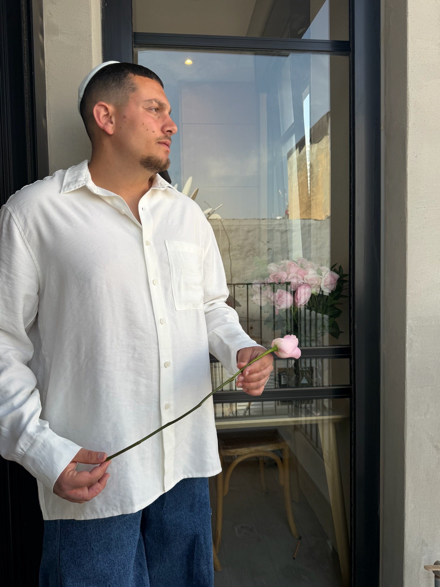 Long Buttoned Shirt