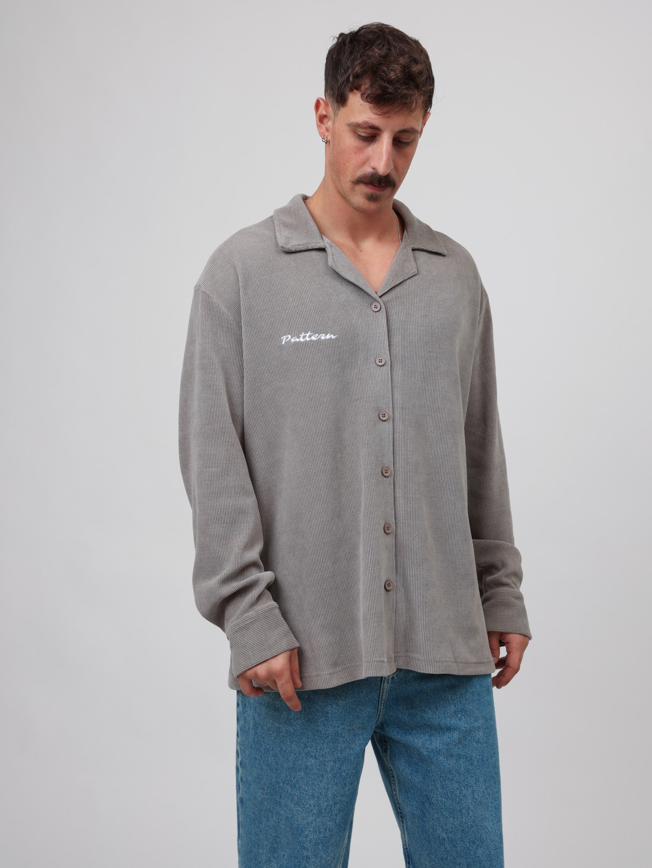 Oversized Long Buttoned Shirt