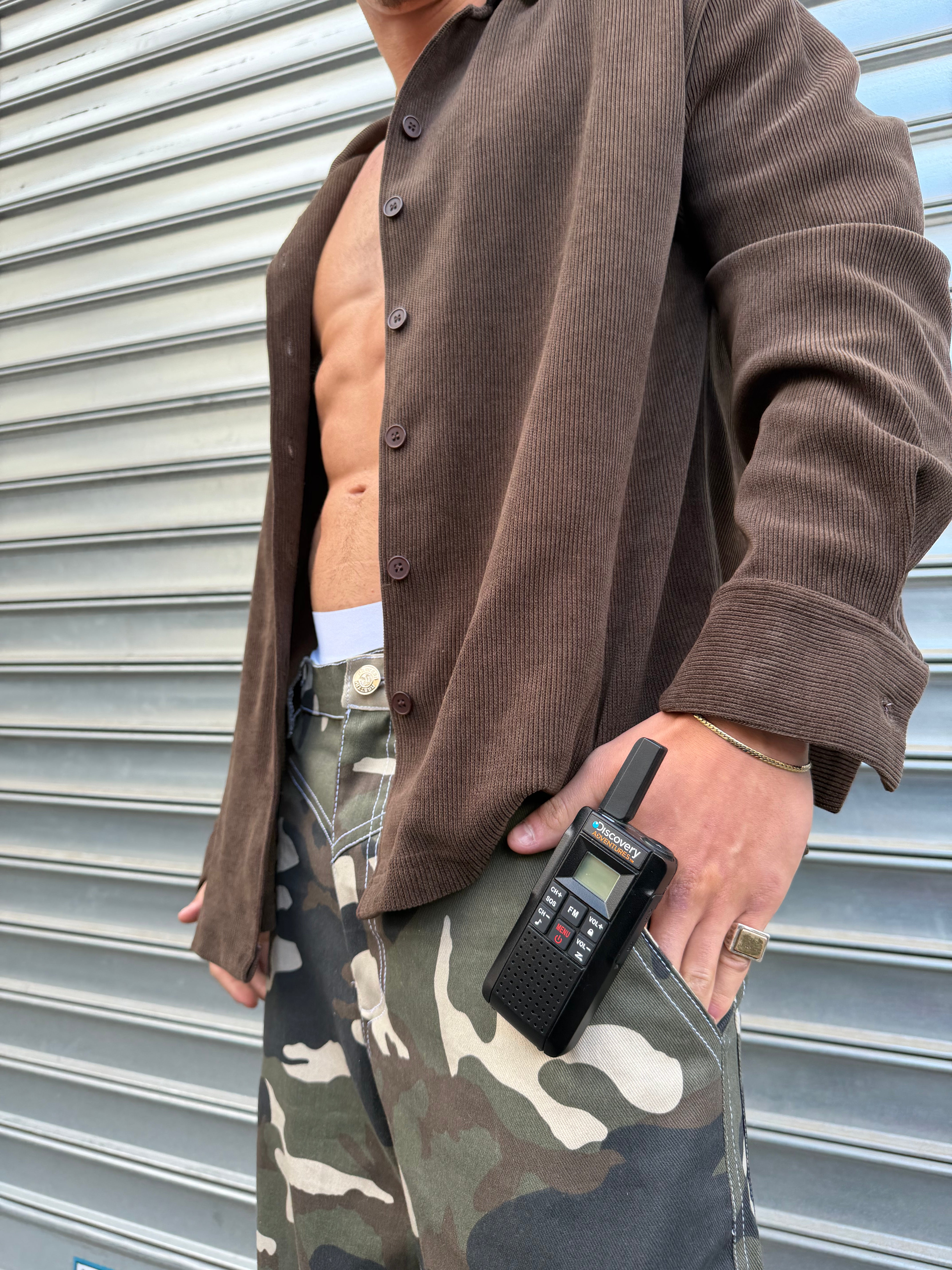 Dark Camo Baggy Jeans