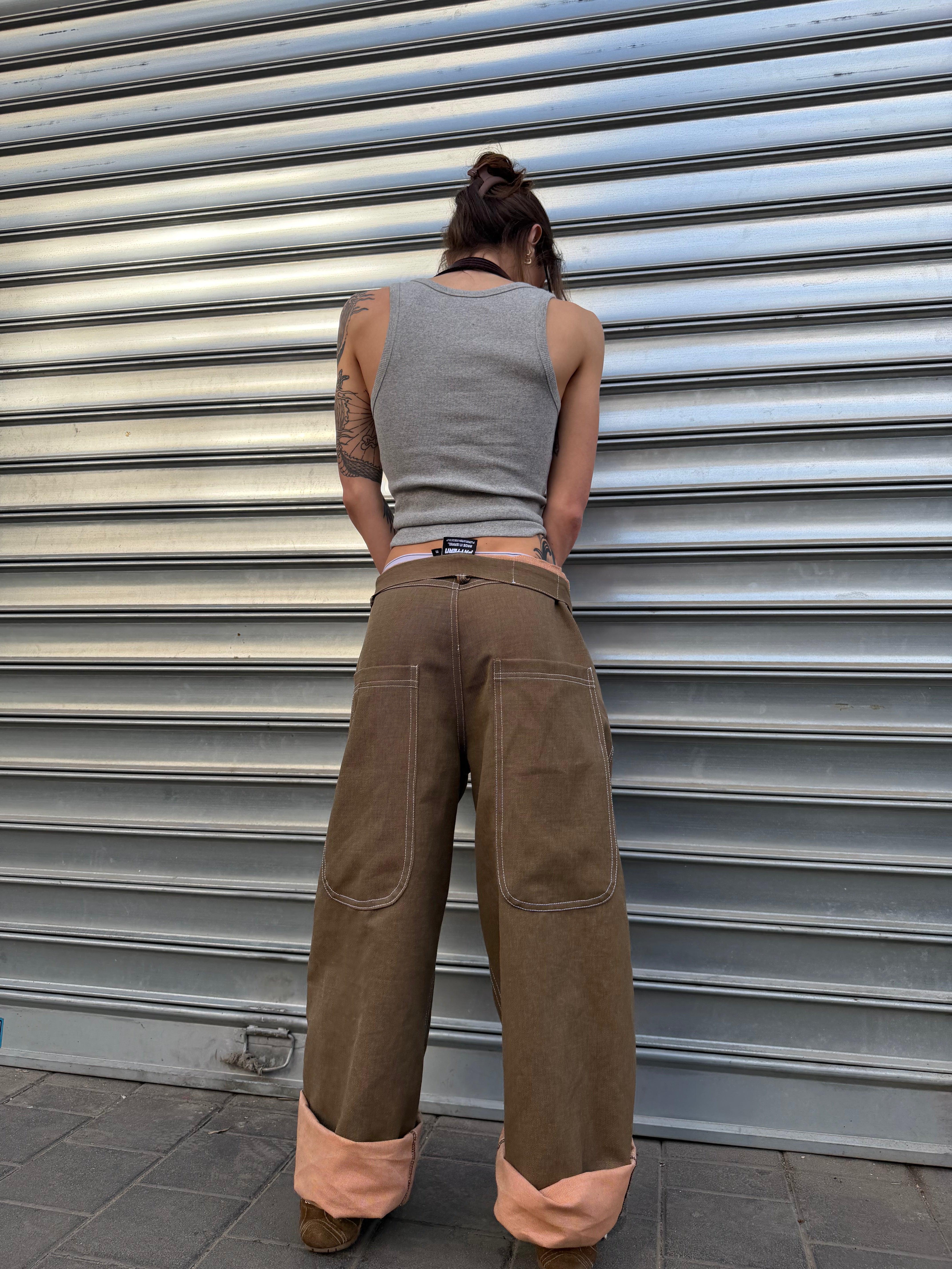 Brown Baggy Jeans