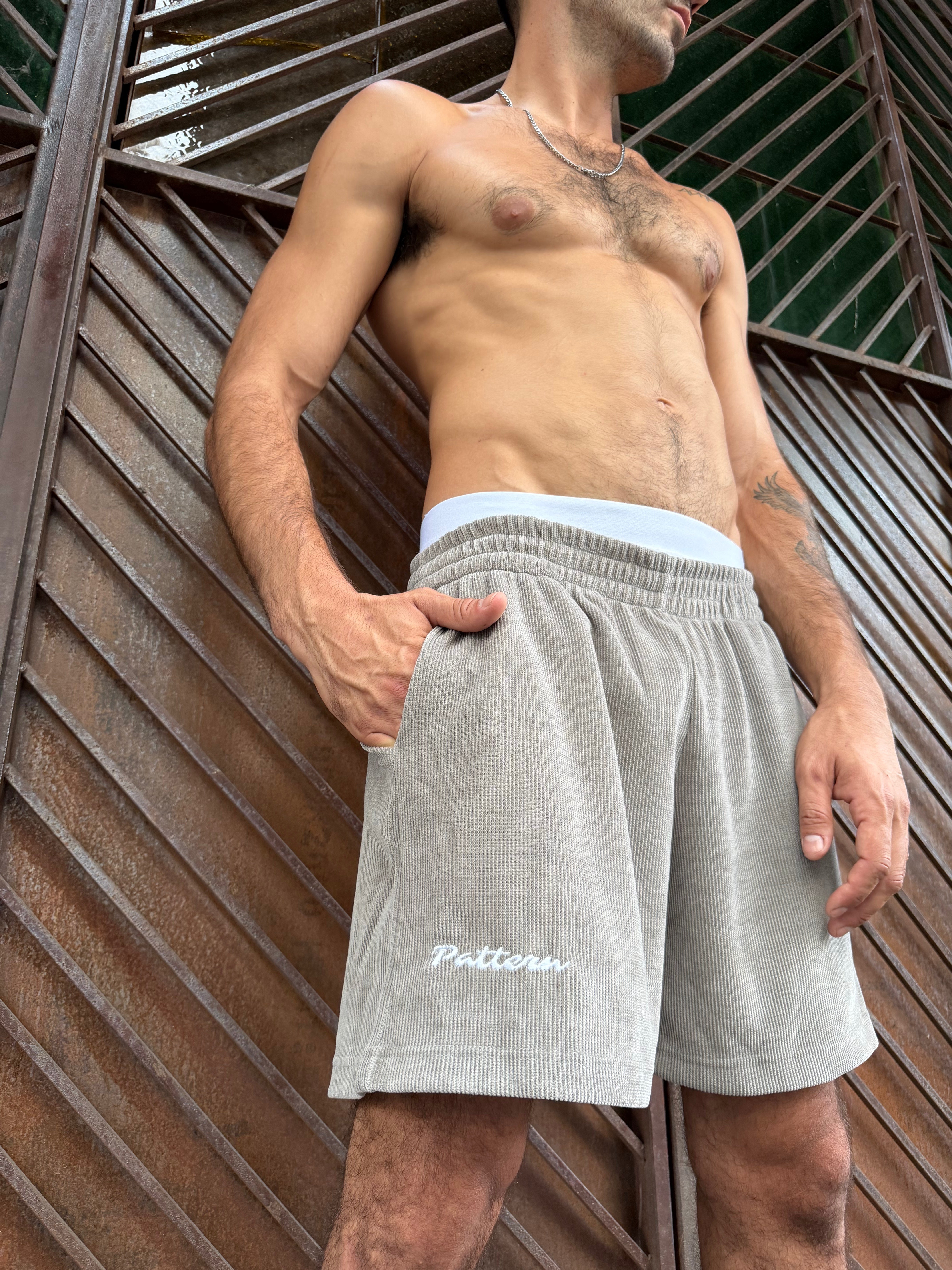 Soft Corduroy Boxing Shorts