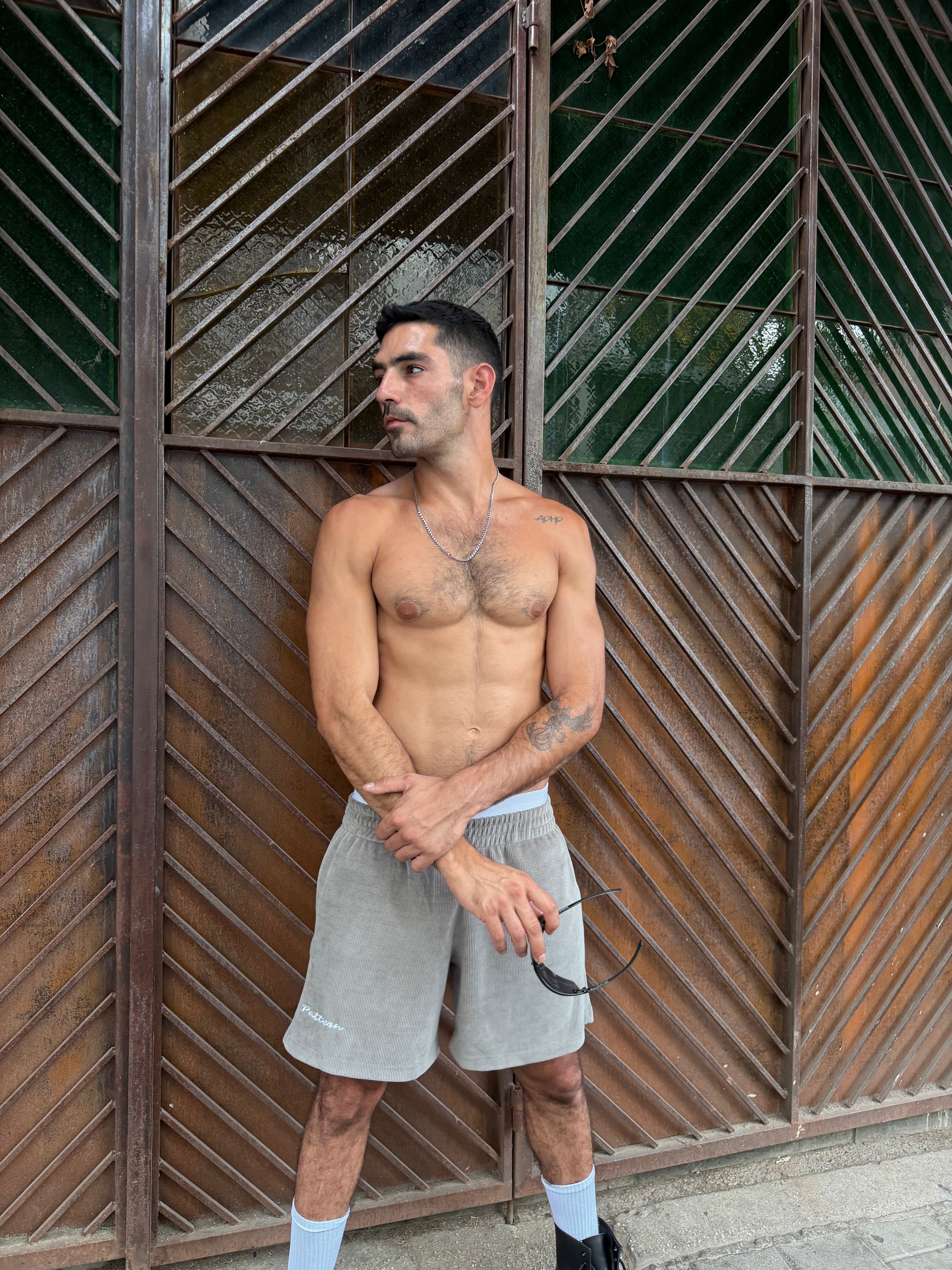 Soft Corduroy Boxing Shorts