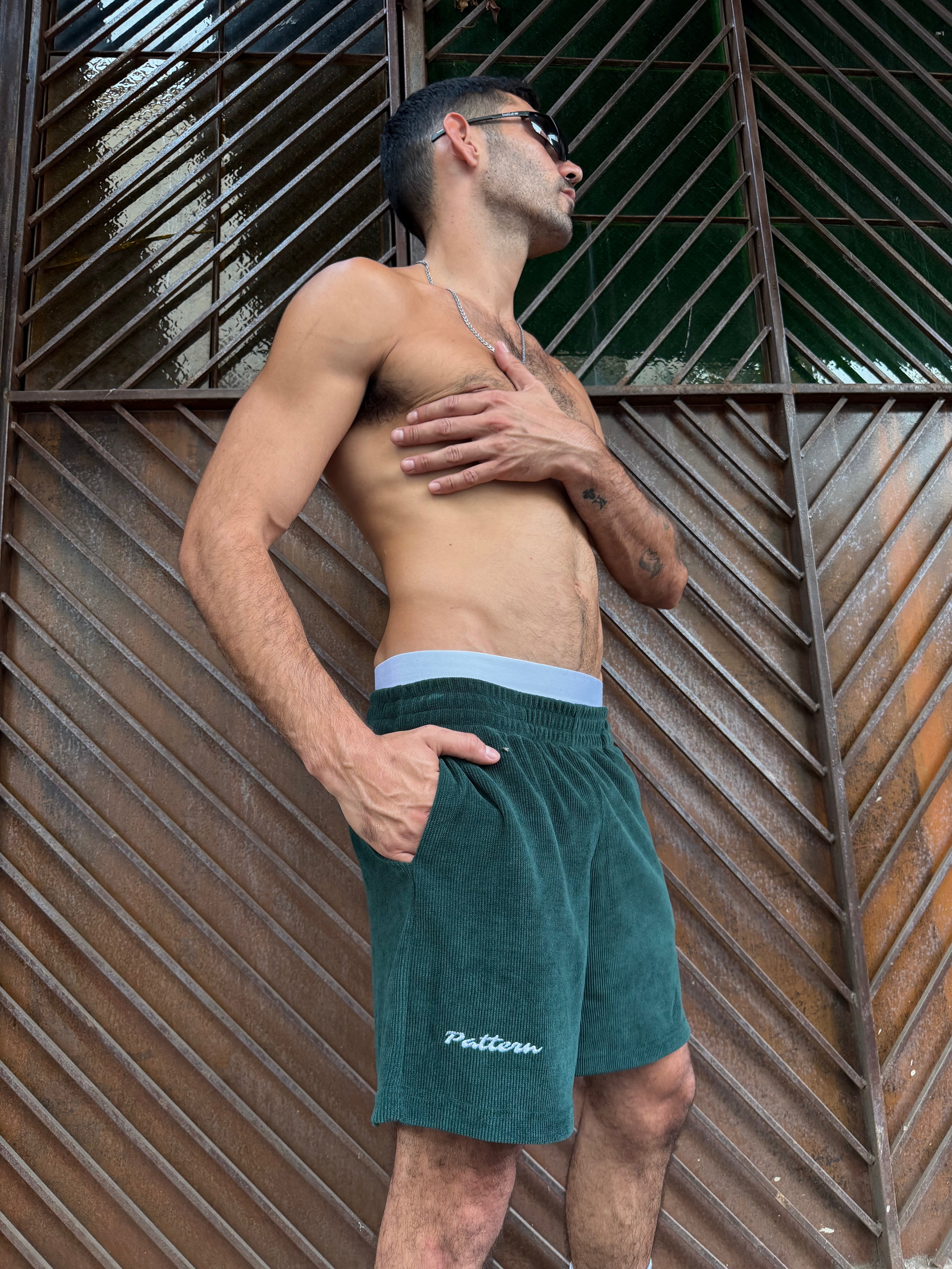 Soft Corduroy Boxing Shorts