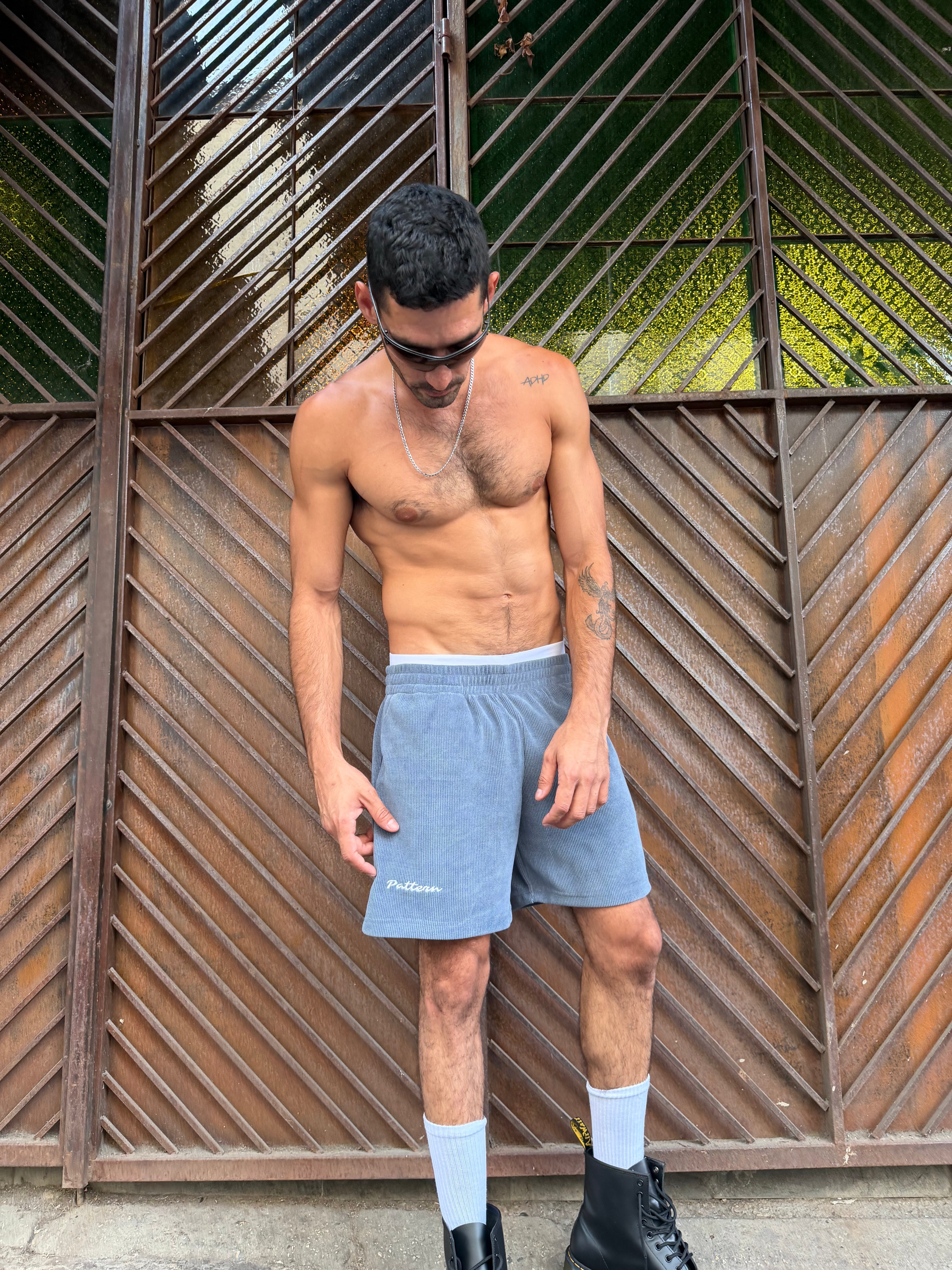 Soft Corduroy Boxing Shorts