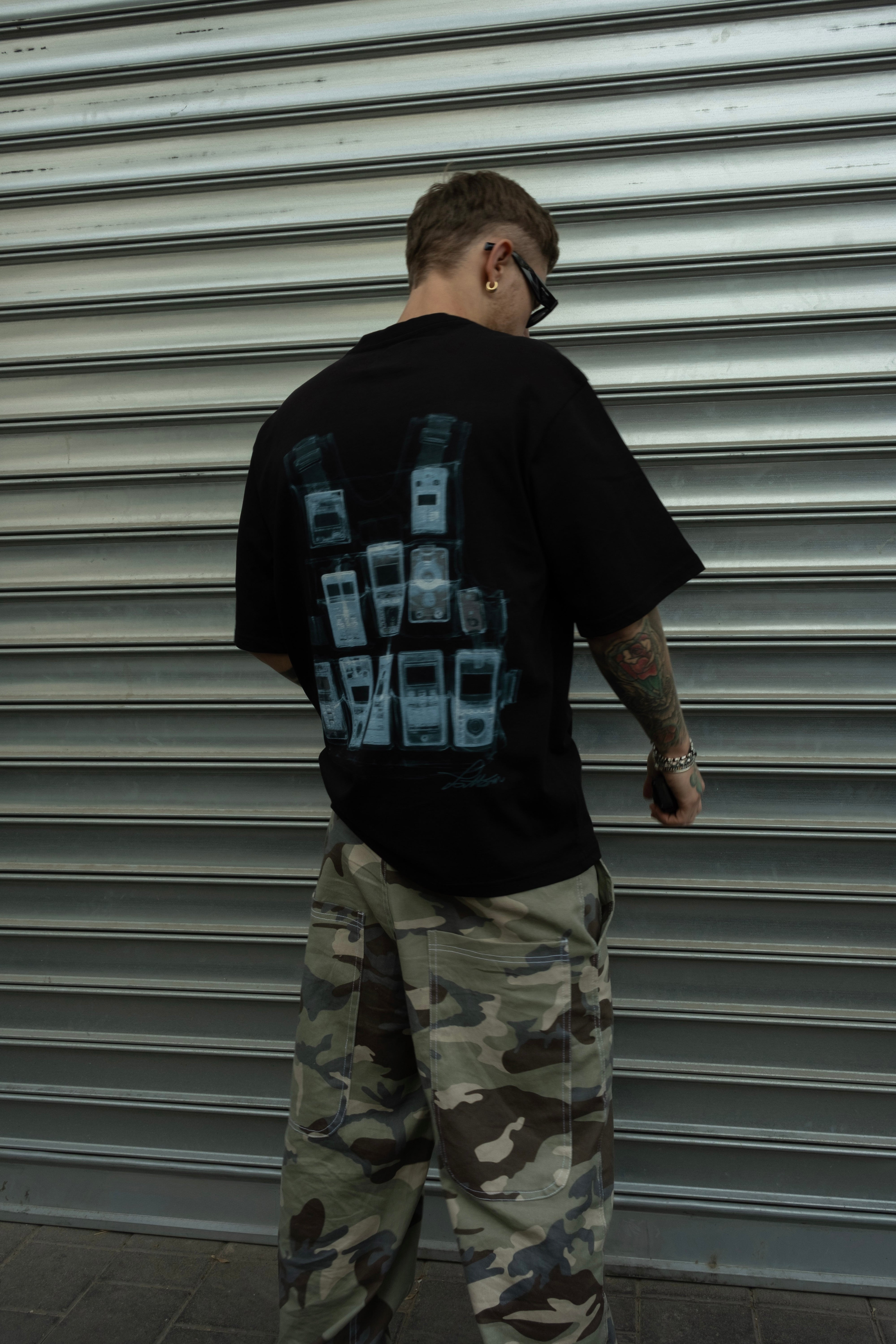 Light Camo Baggy Jeans