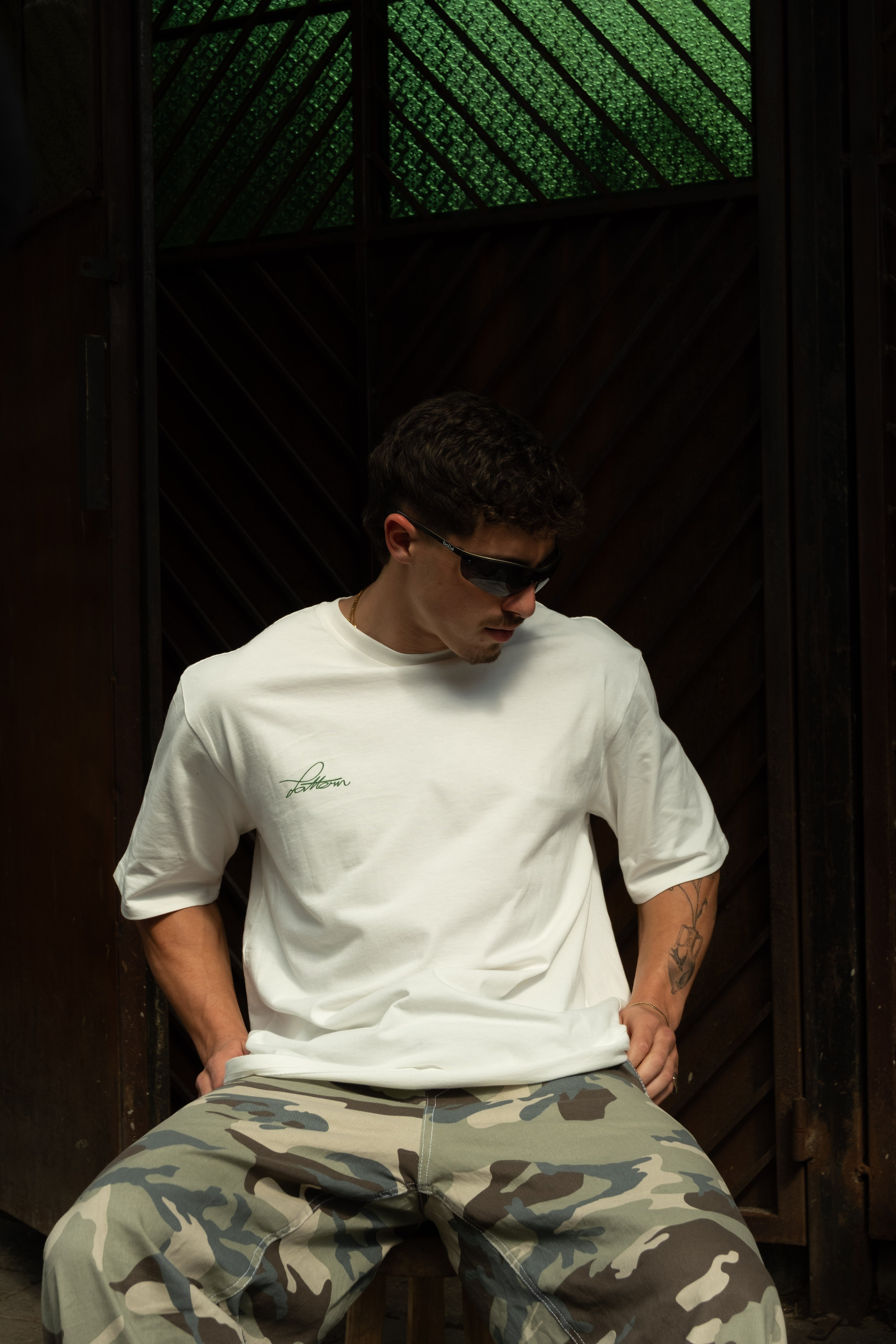 Light Camo Baggy Jeans