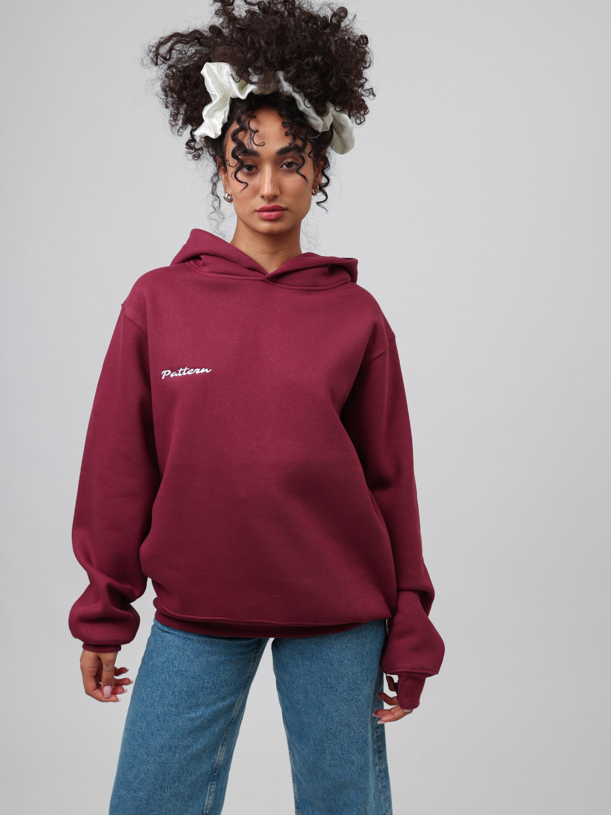 Embroidered Logo Hoodie