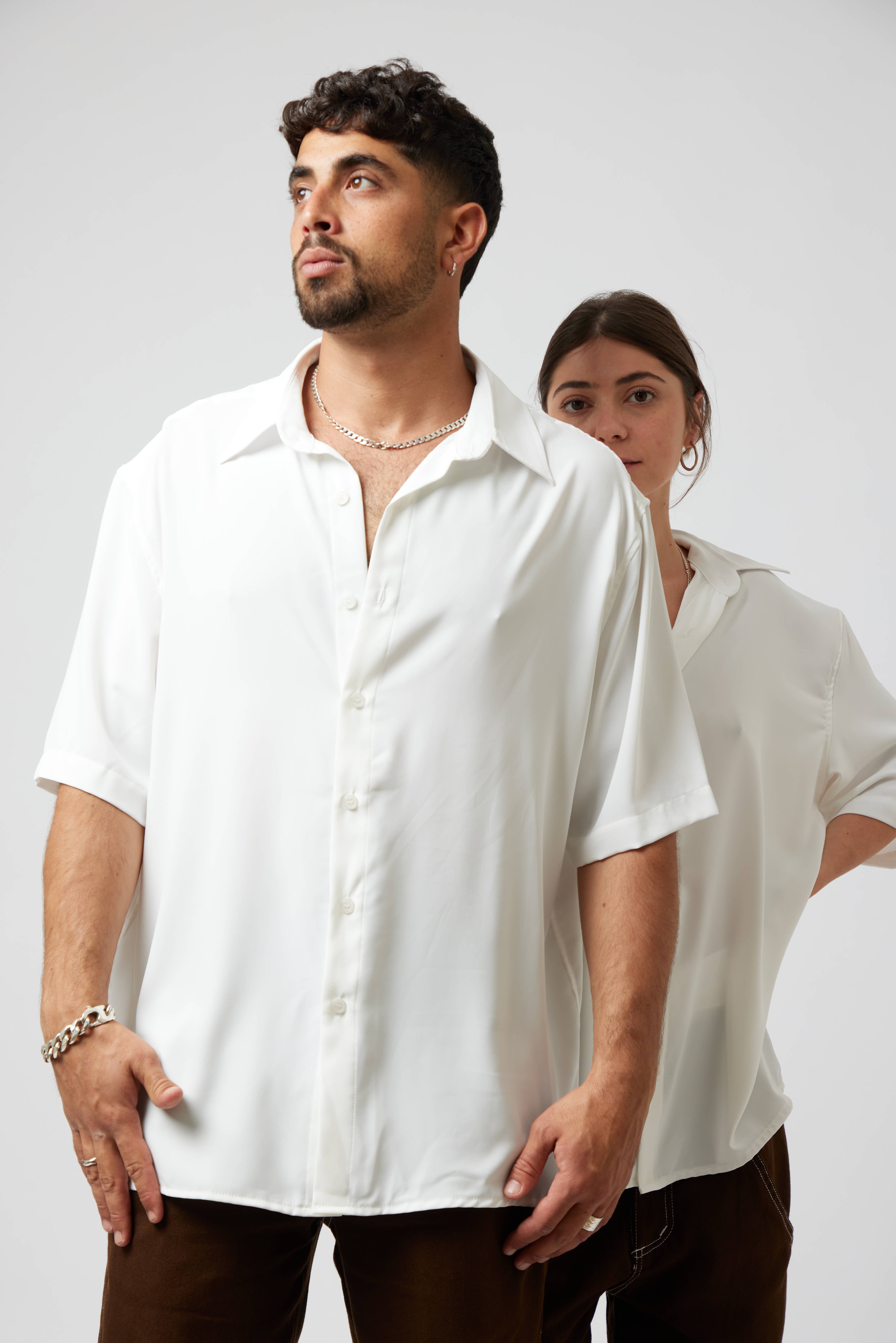 Oversized Classic Buttoned Shirt