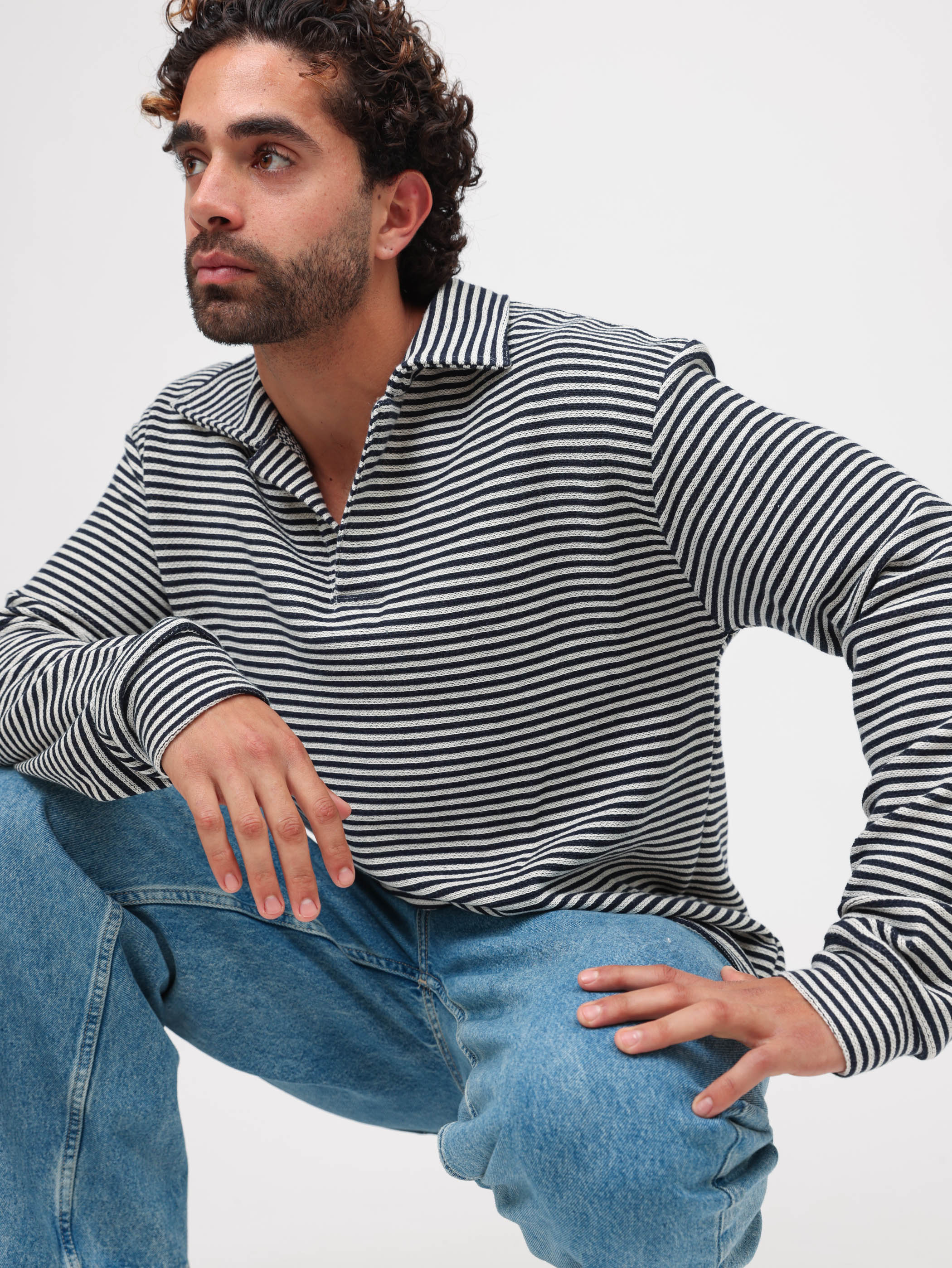 Polo Striped Knit