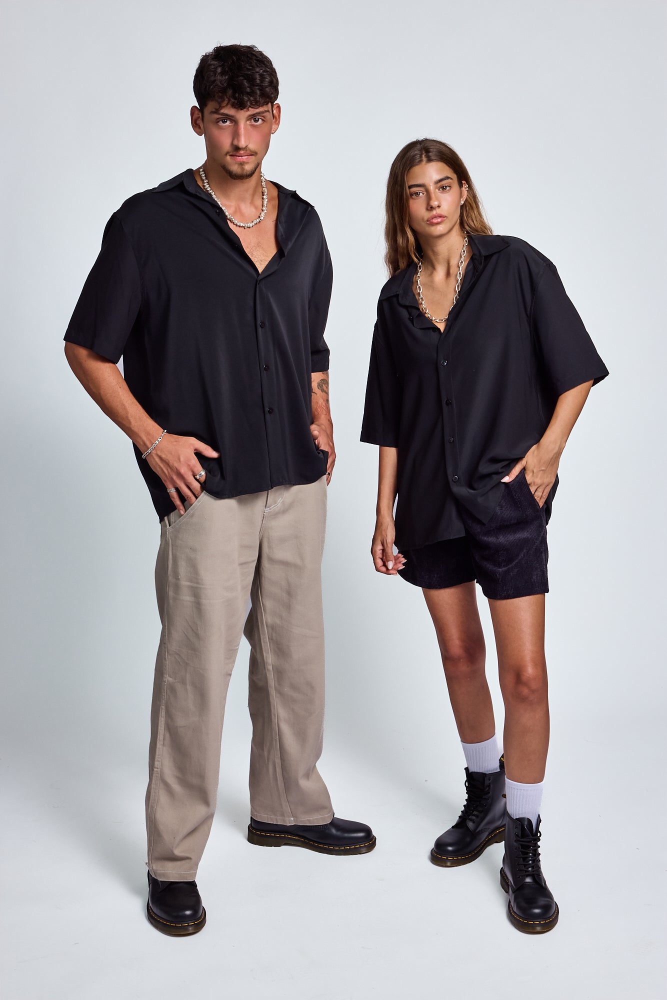 Oversized Classic Buttoned Shirt