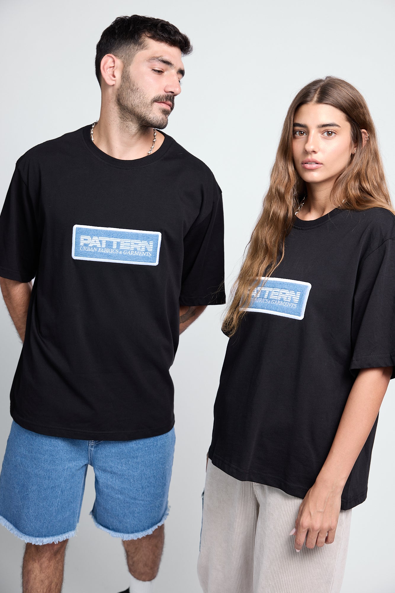 Logo Drop Embroidery T-shirt