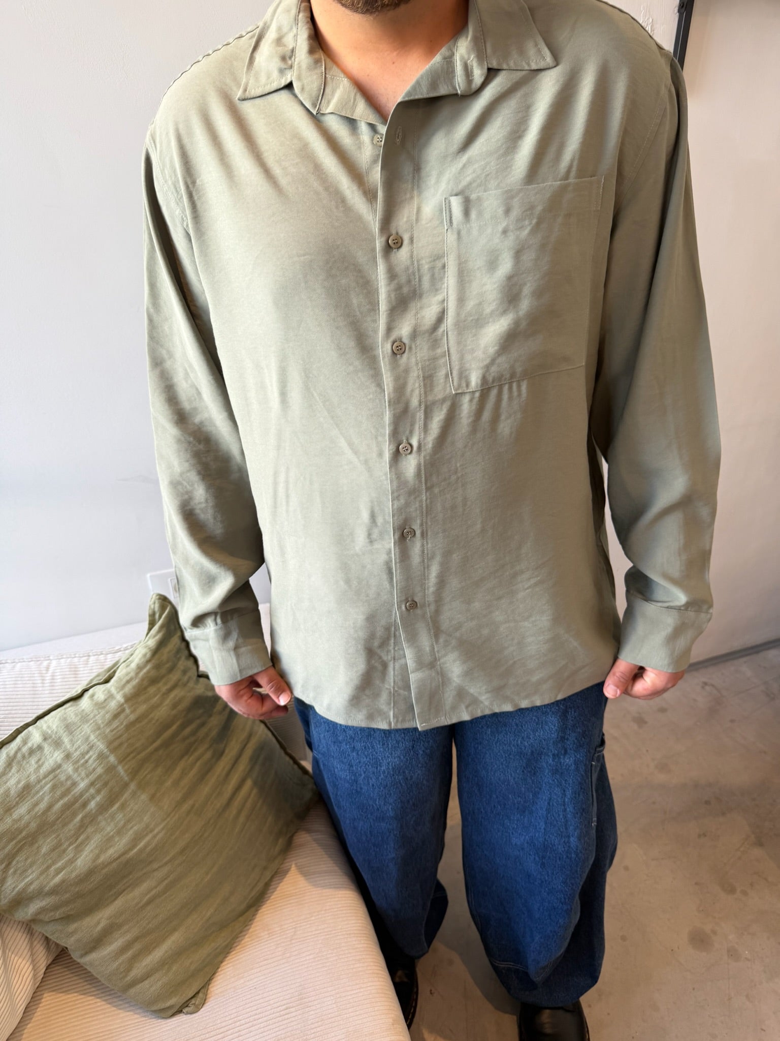 Long Buttoned Shirt
