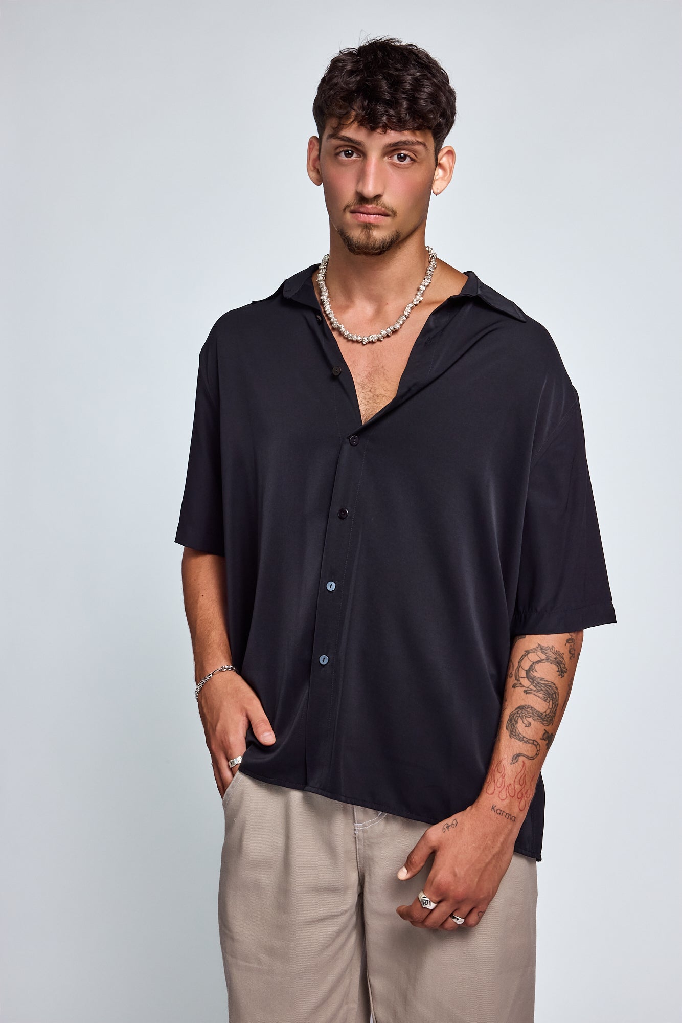 Oversized Classic Buttoned Shirt