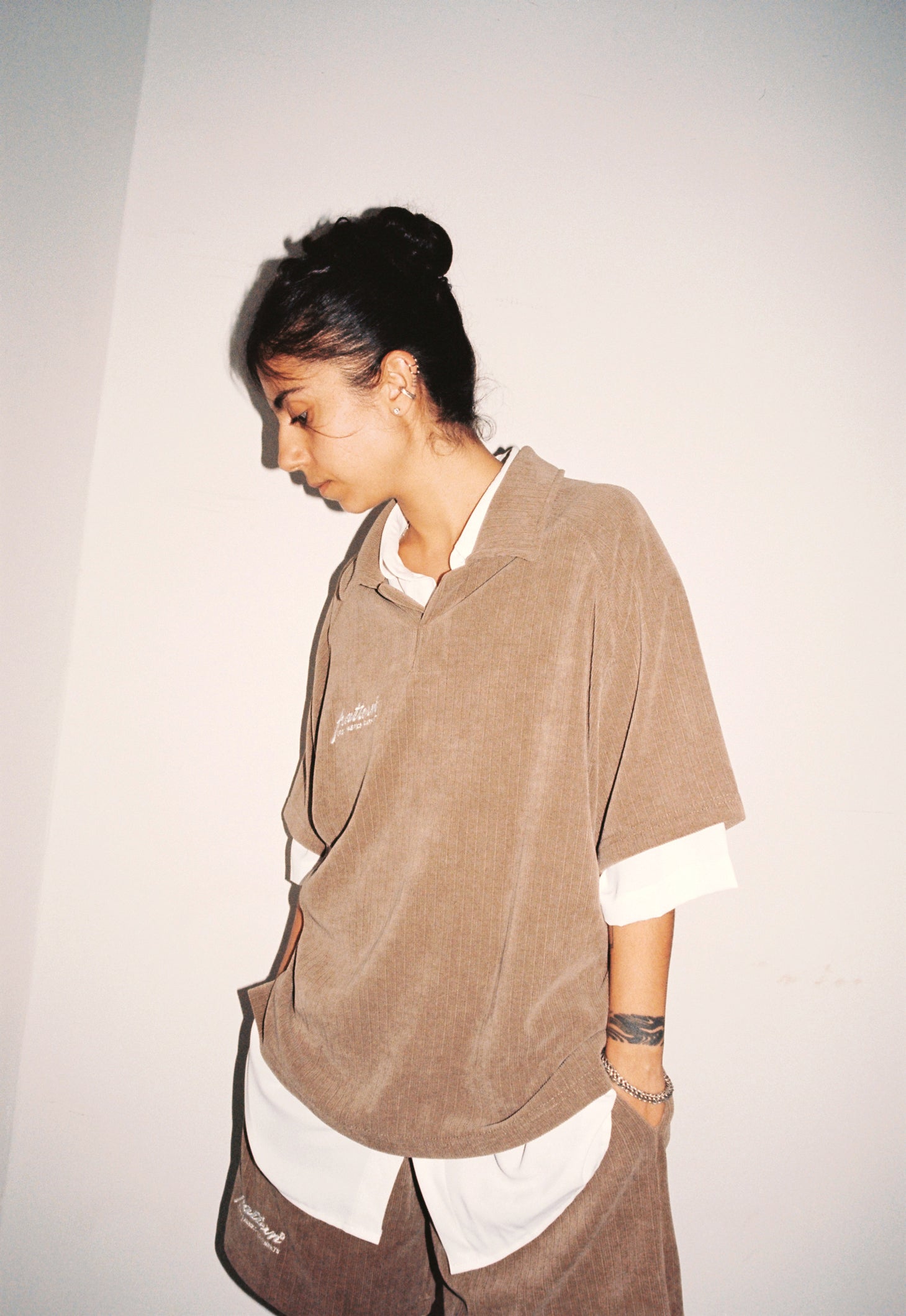 Soft Corduroy Polo Shirt