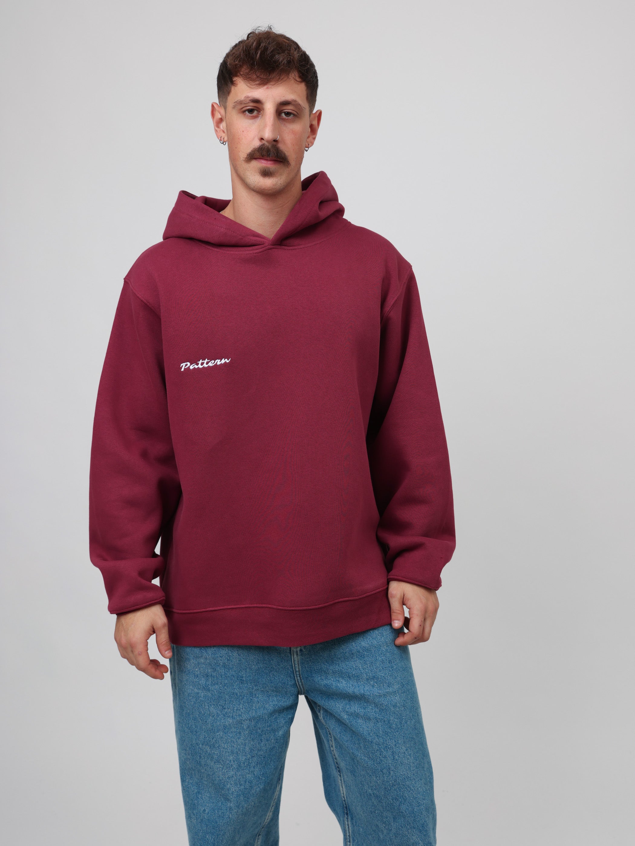 Embroidered Logo Hoodie