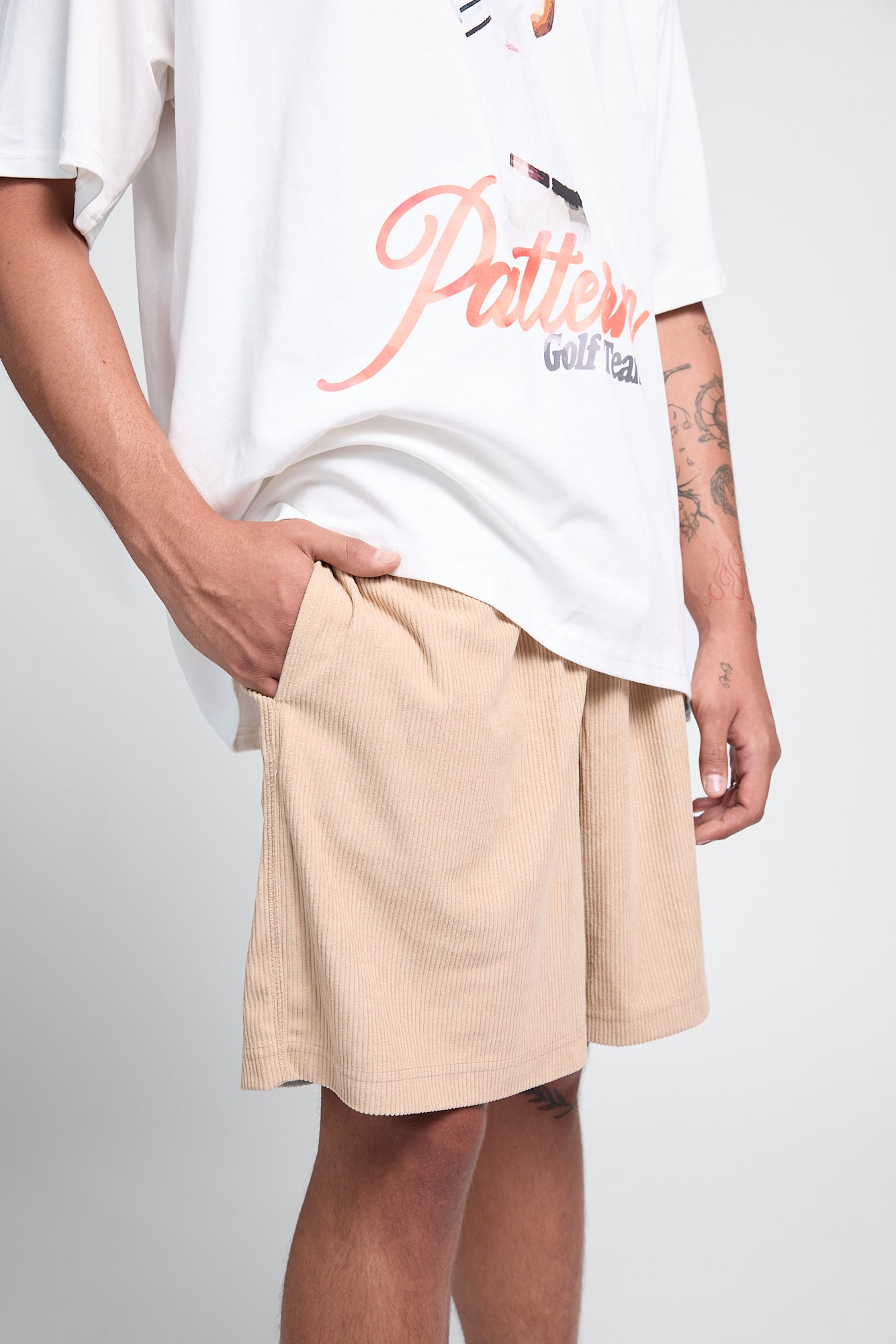 Corduroy Boxing Shorts