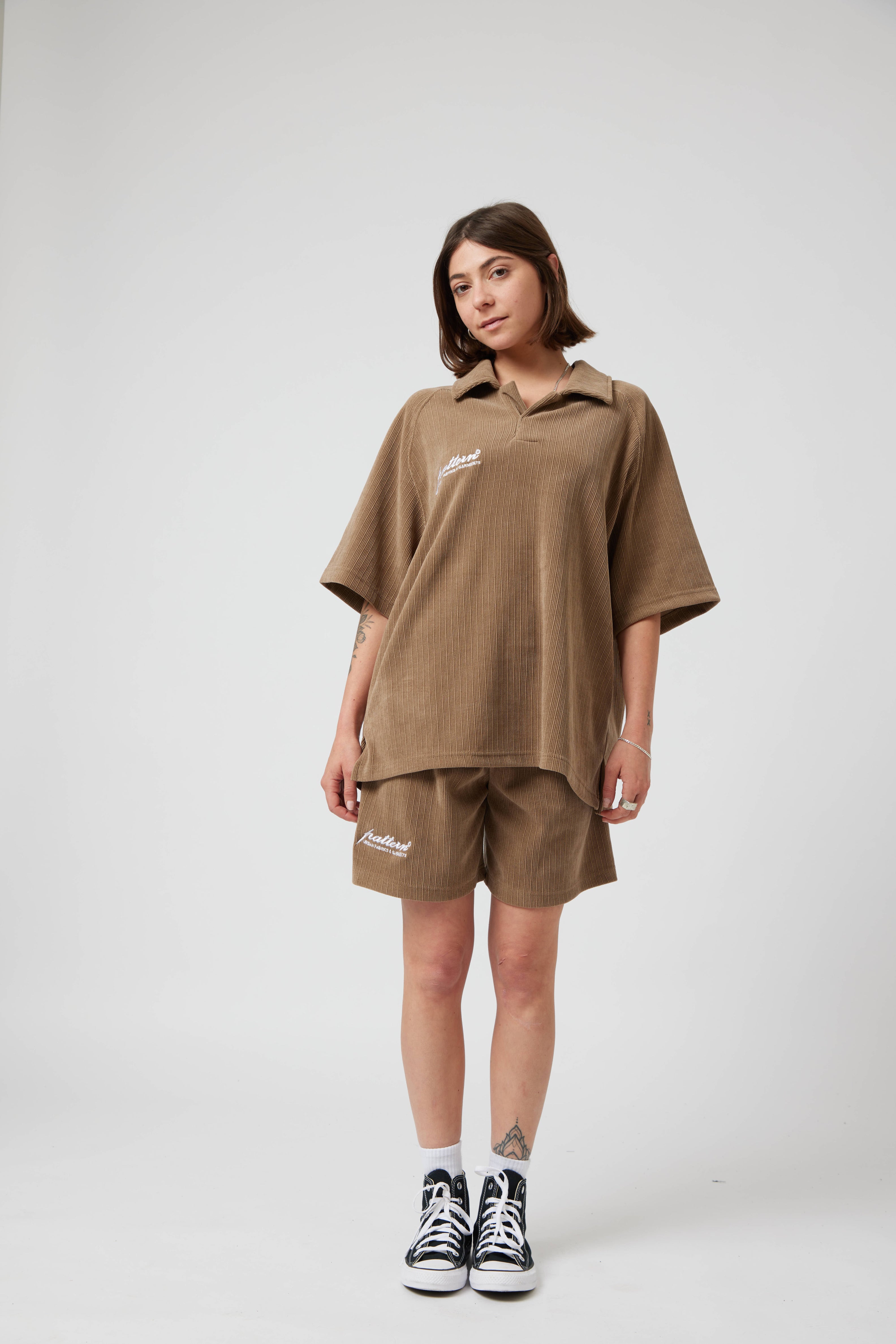 Soft Corduroy Polo Shirt