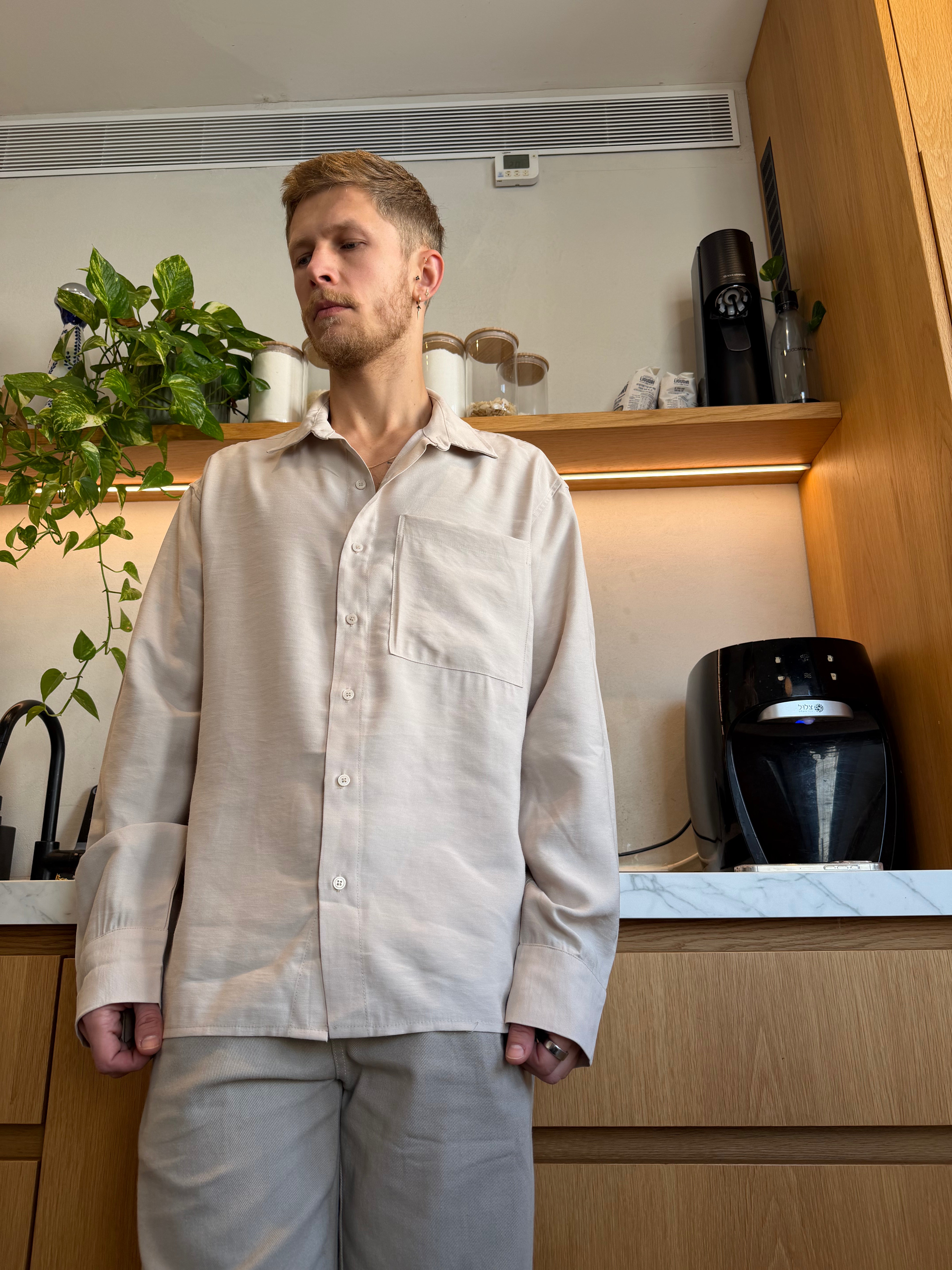 Long Buttoned Shirt