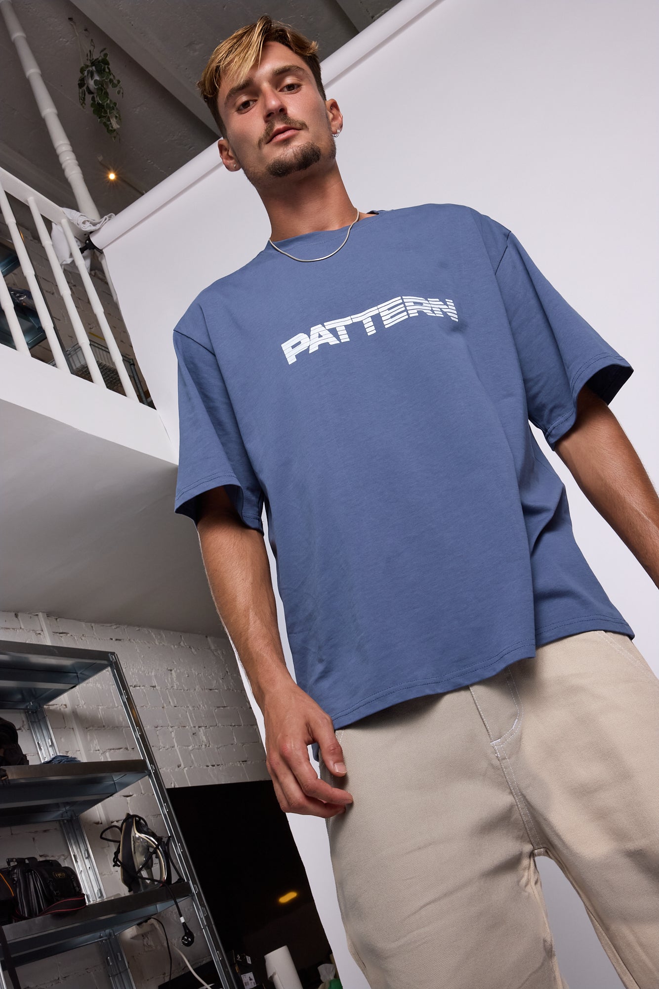Logo Drop Print T-shirt