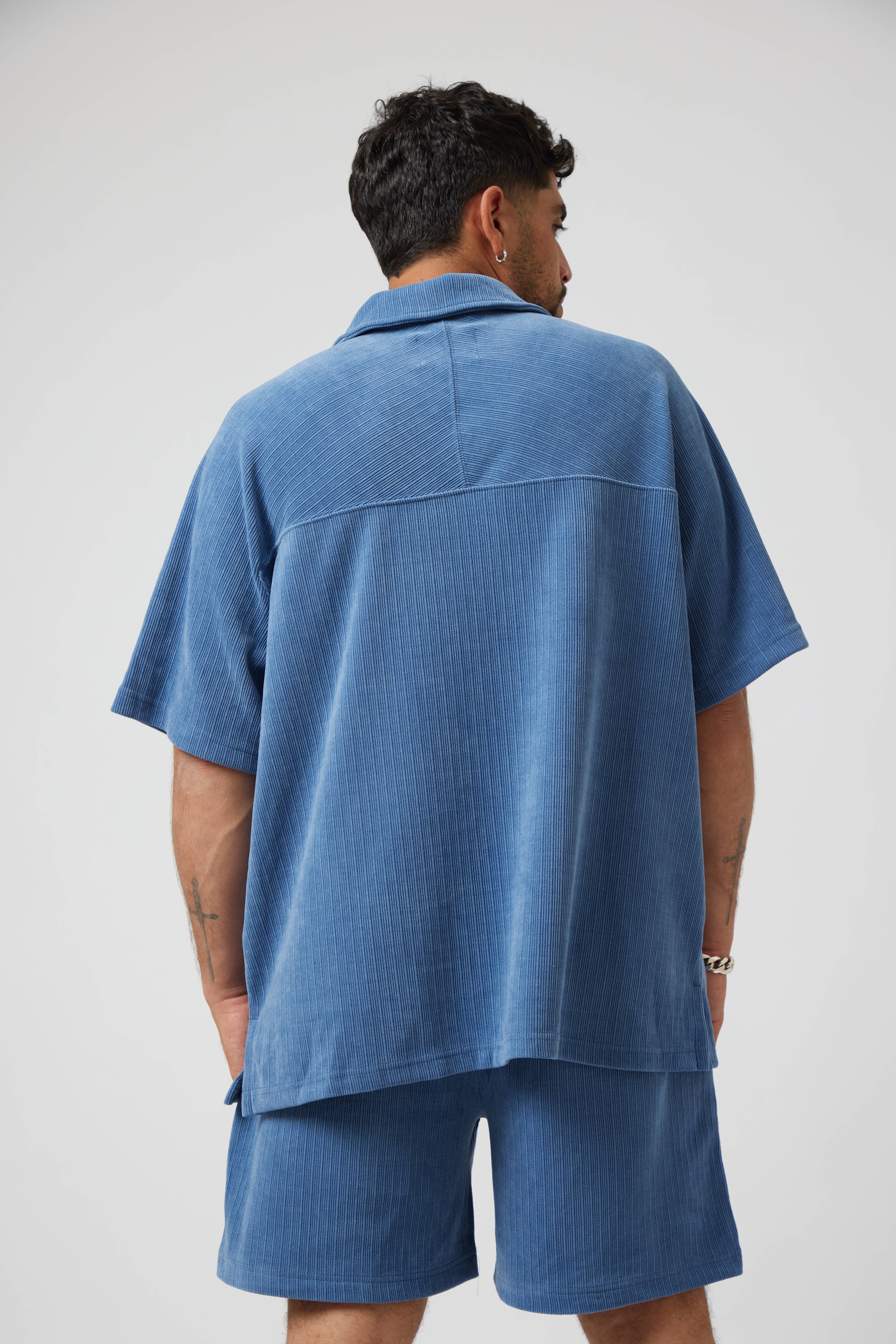 Soft Corduroy Polo Shirt