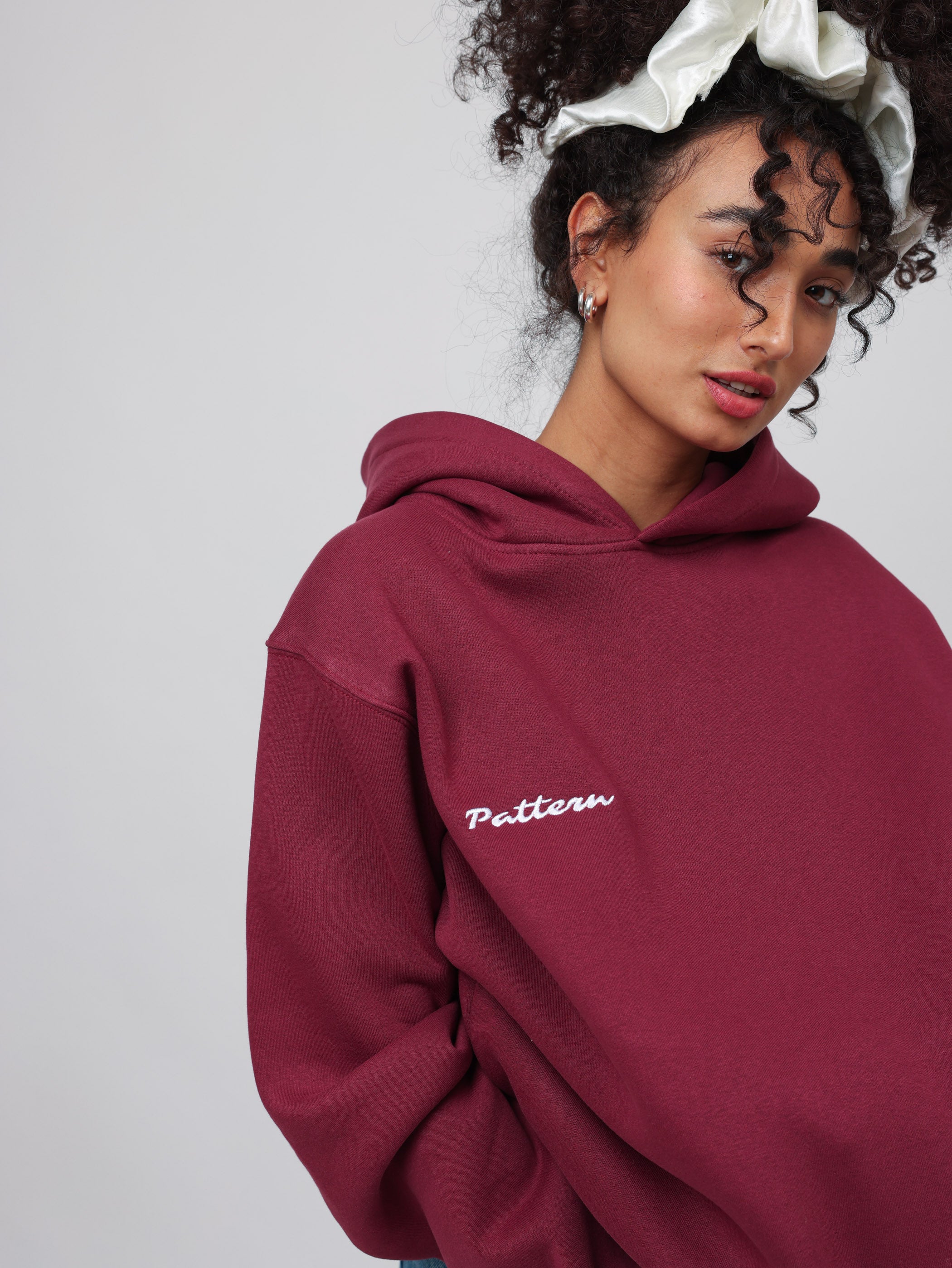 Embroidered Logo Hoodie