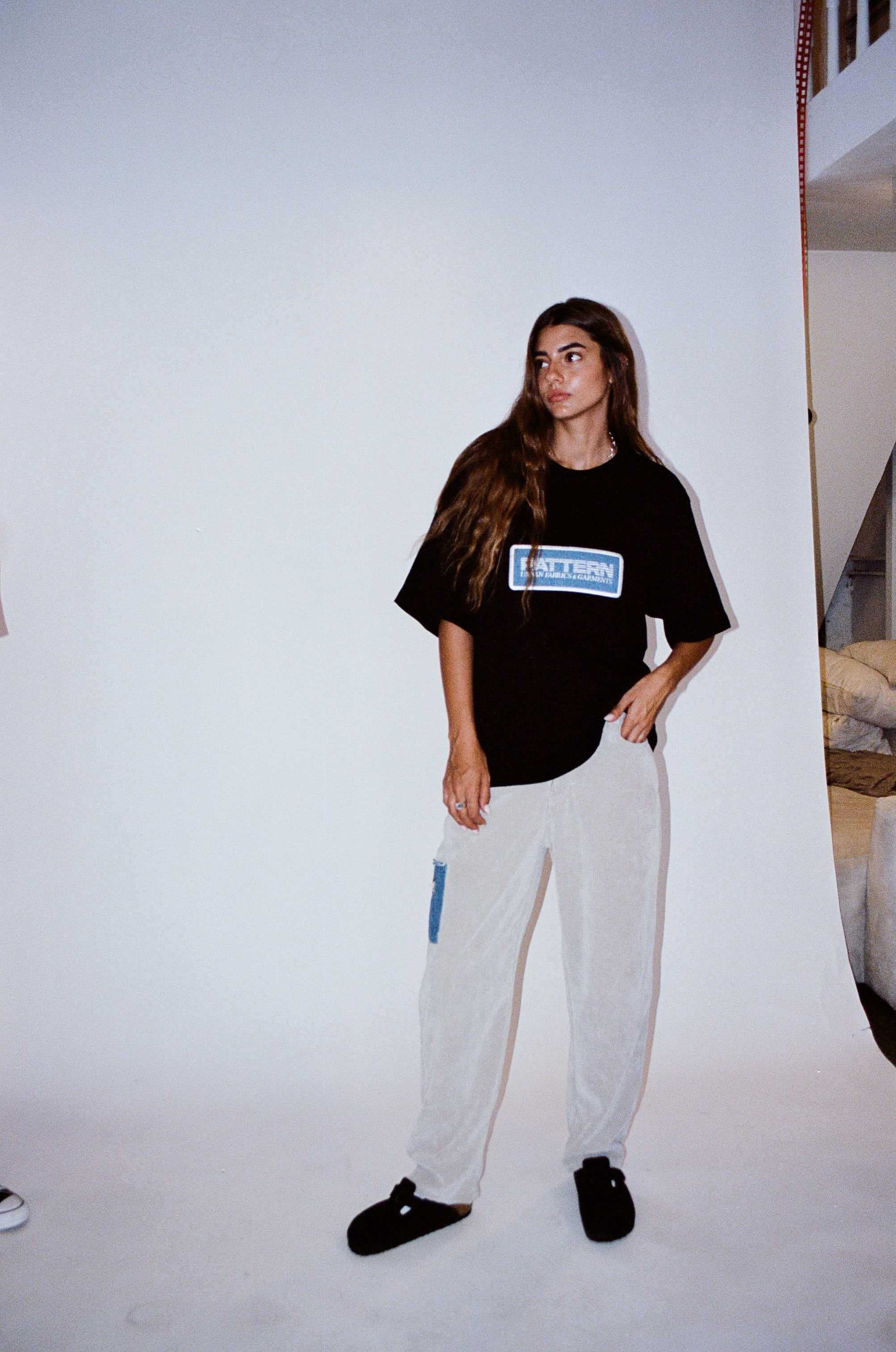 Logo Drop Embroidery T-shirt