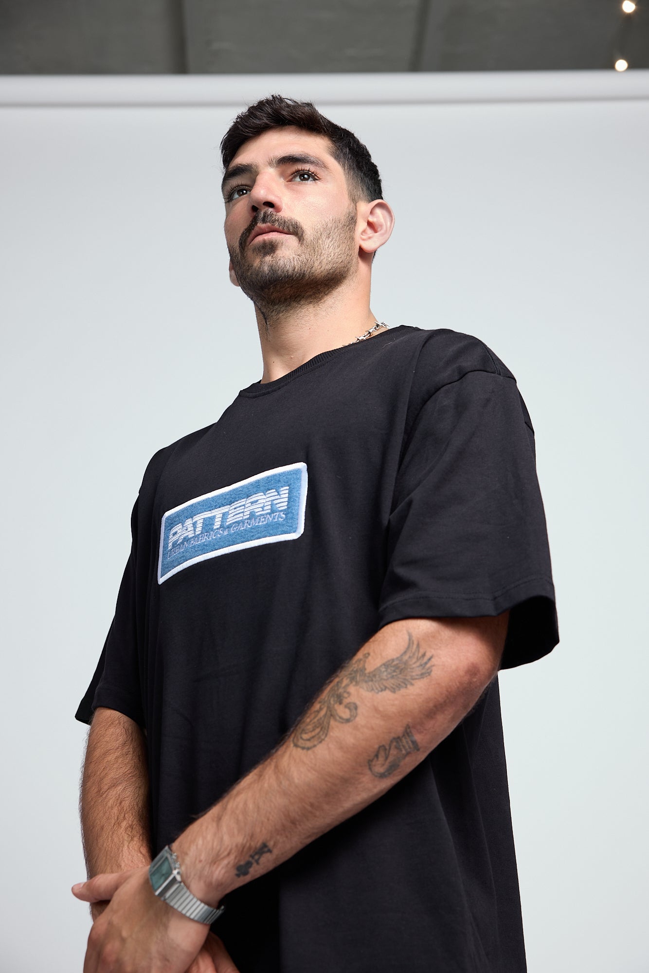 Logo Drop Embroidery T-shirt